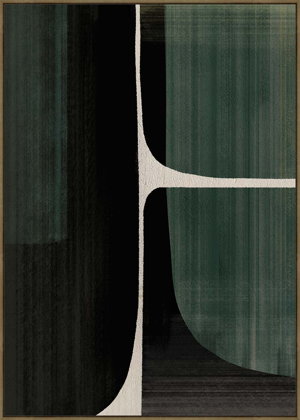 Mid Century Flow, Framed Wall Art for Limited Edition