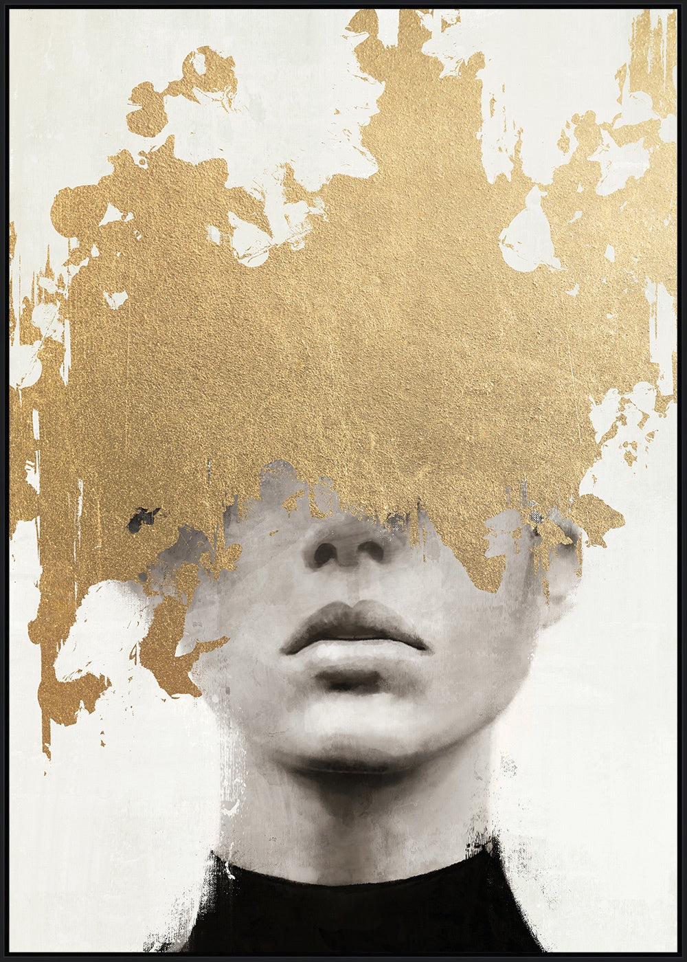 Golden Façade, Framed Wall Art for Limited Edition