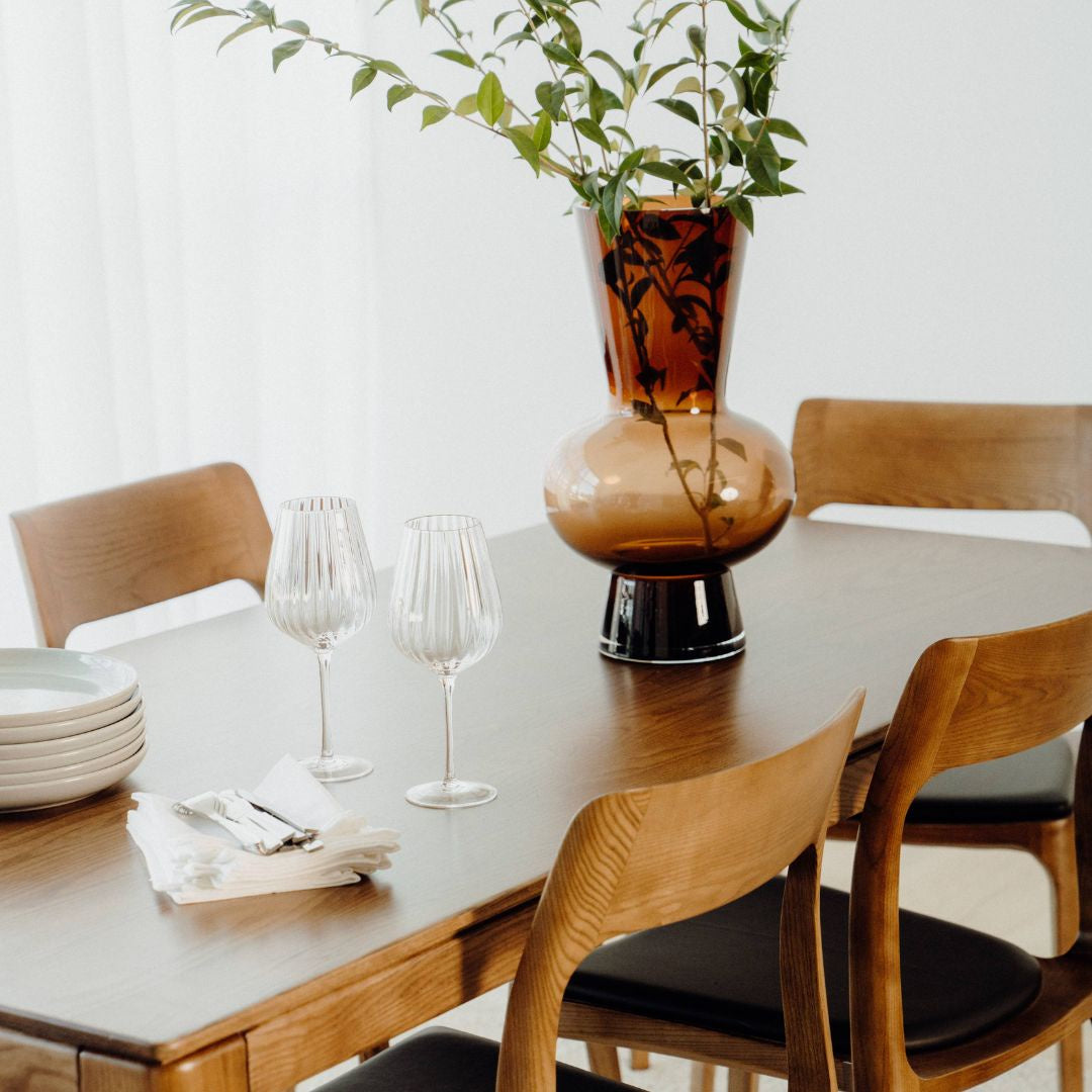 Baur Dining Table & Peyton Dining Chairs (Set of 5)
