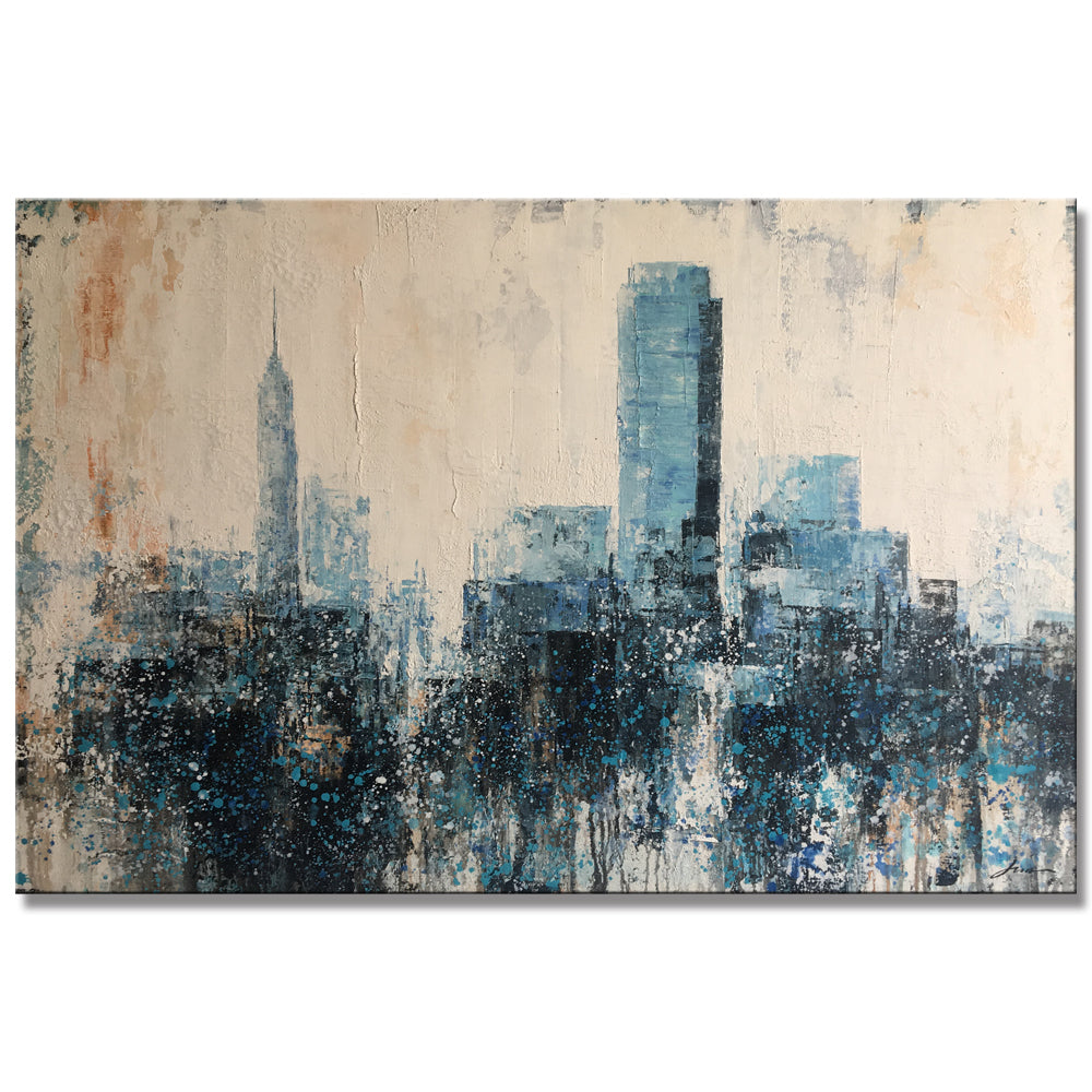 The Road to Manhattan Oil Painting 80x120 80x120 cm