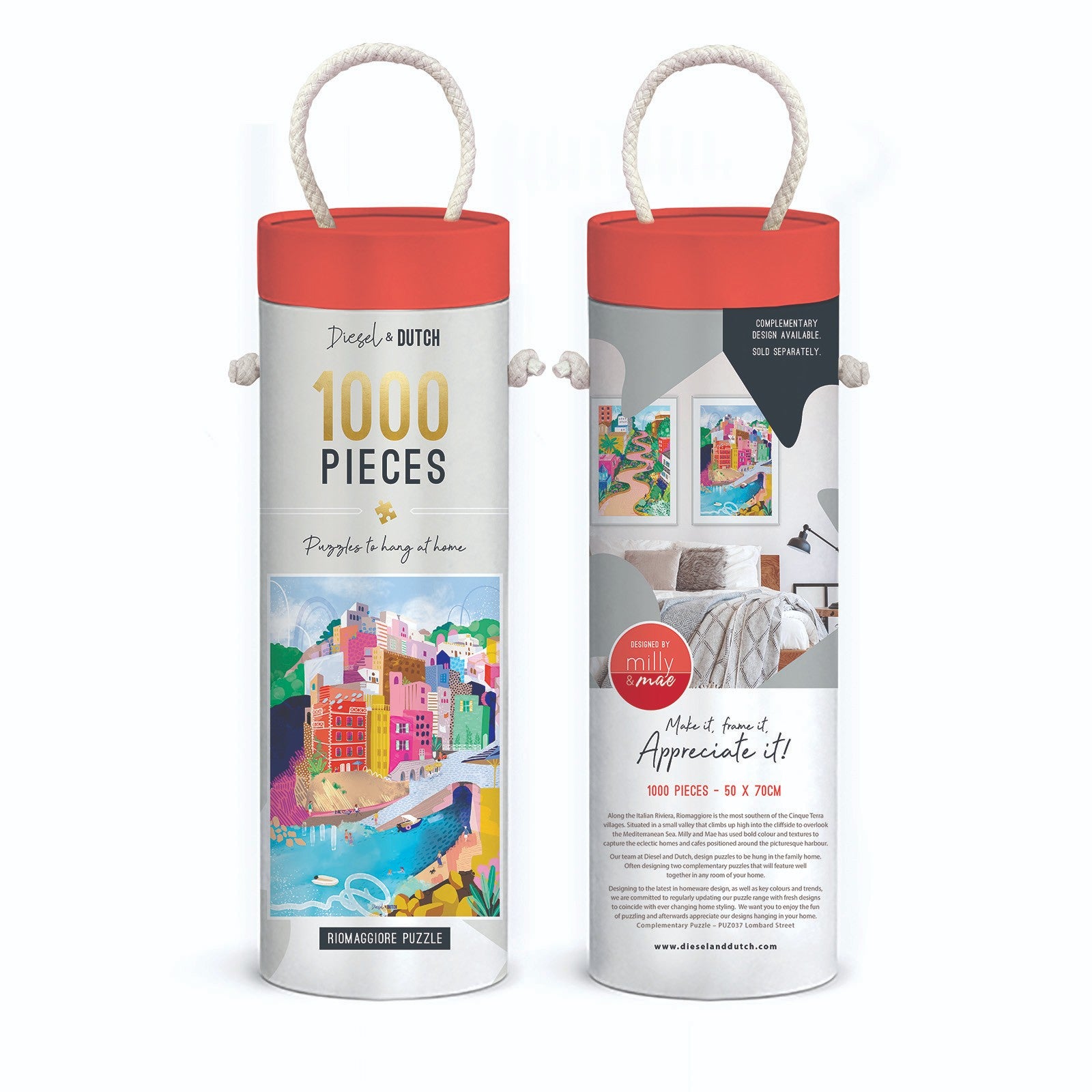 Riomaggiore 1000pc Wall Puzzle