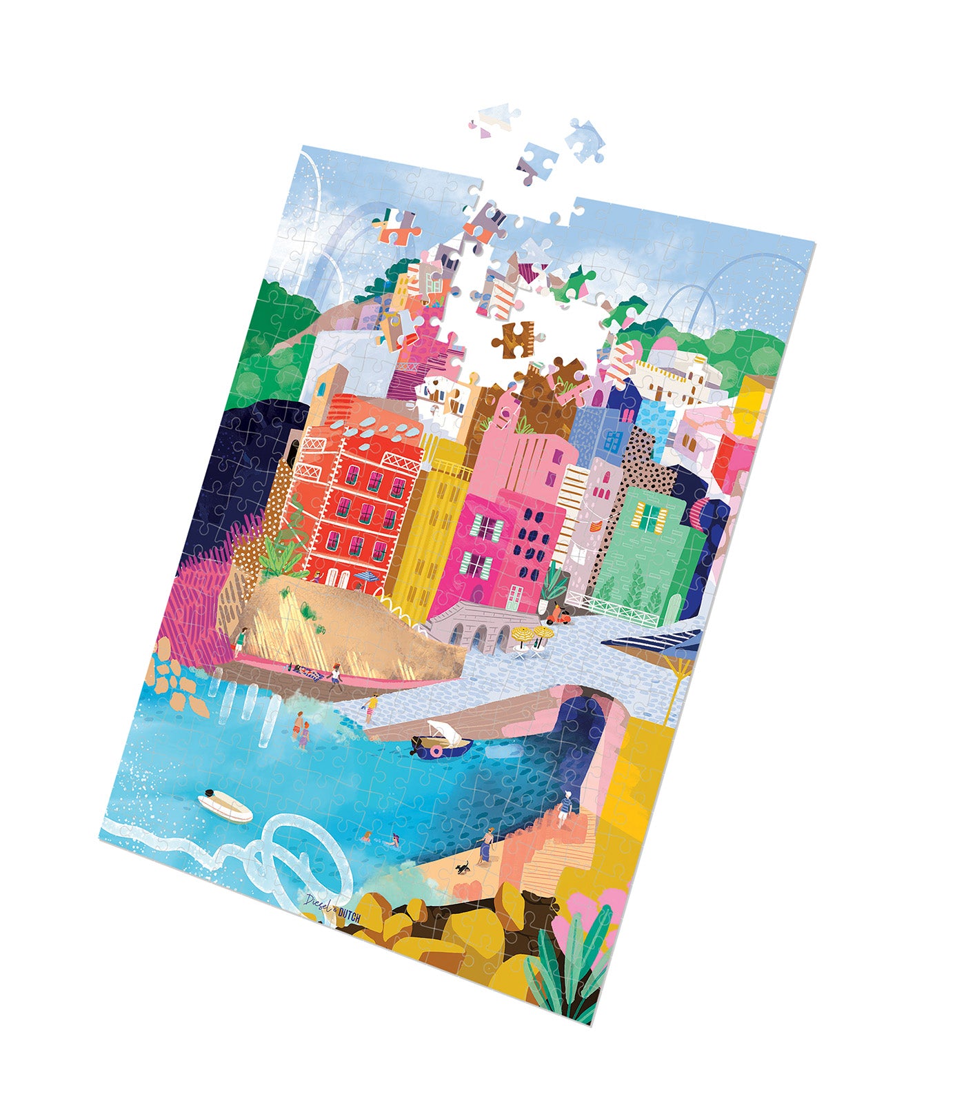 Riomaggiore 1000pc Wall Puzzle