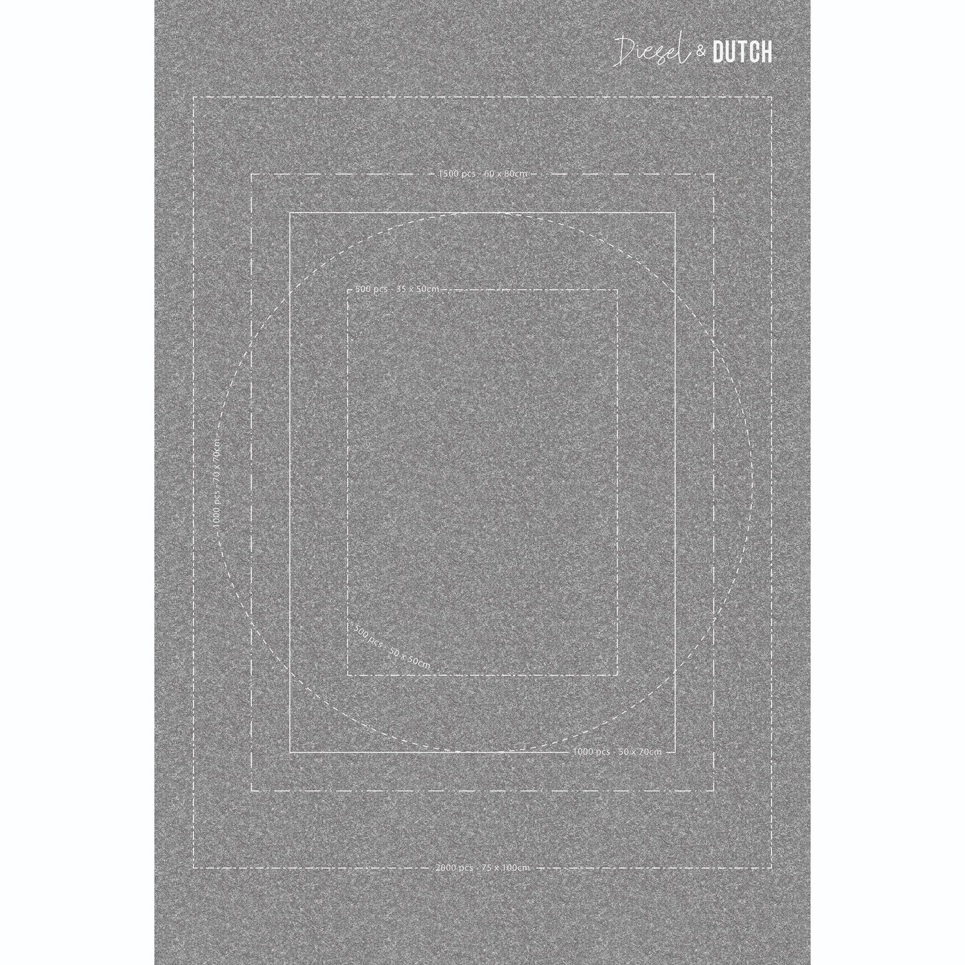 Jigsaw Felt Roll Up Storage Mat