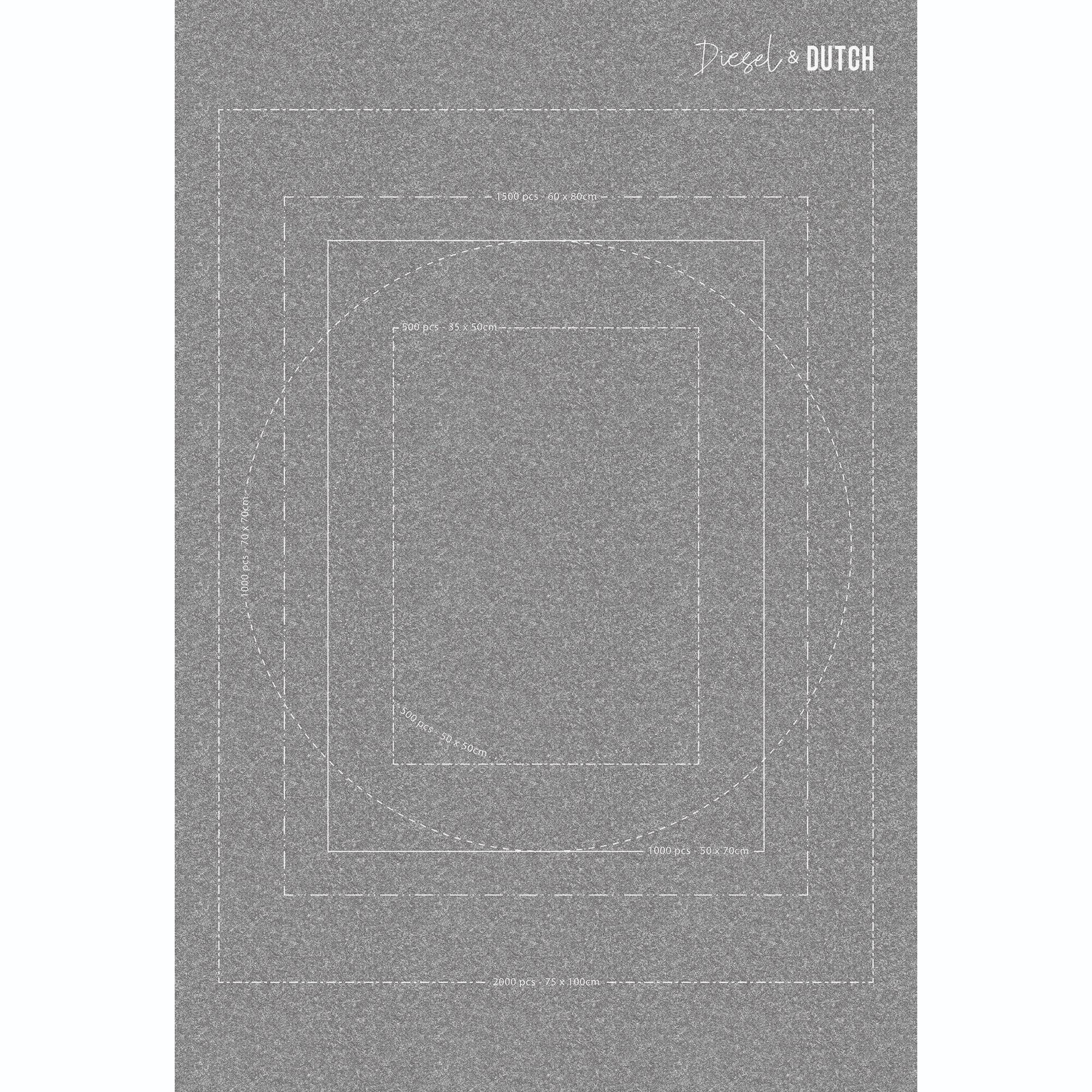 Jigsaw Felt Roll Up Storage Mat