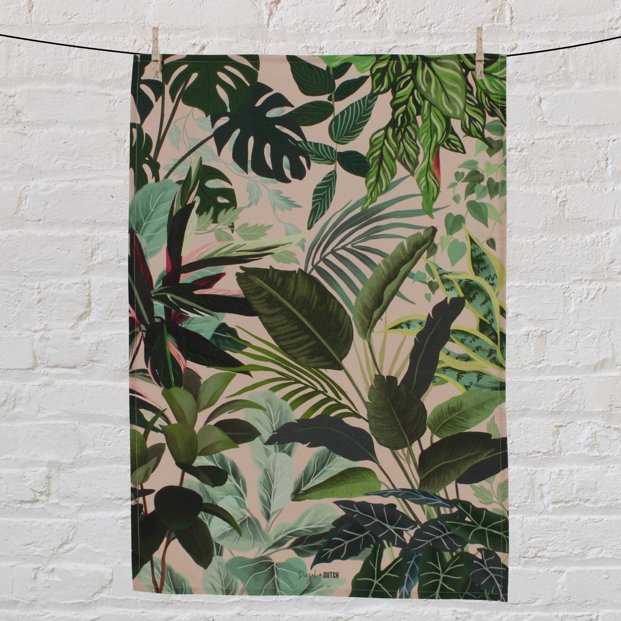 Jungalow Peach Tea Towel