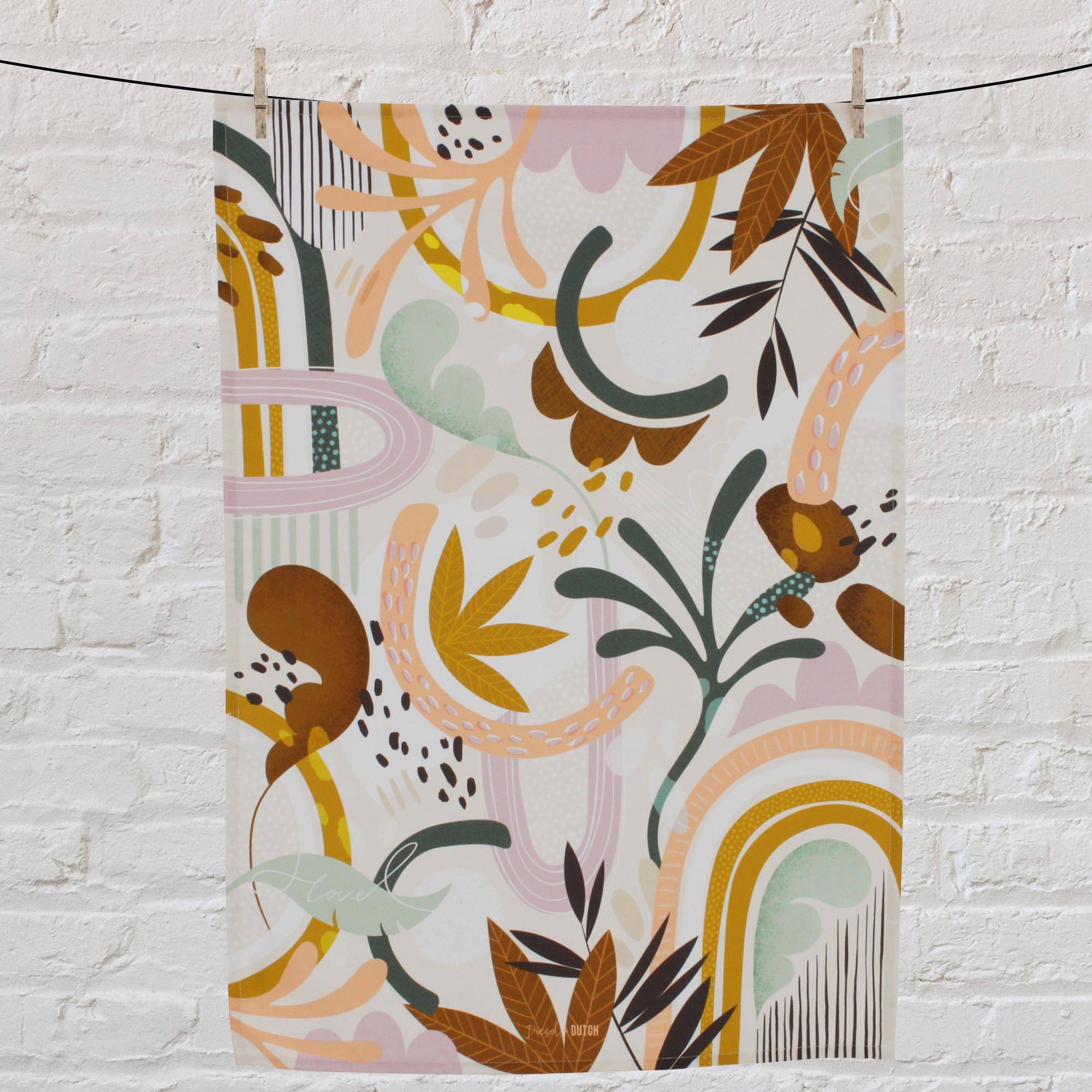 Jungle Jumble Tea Towel