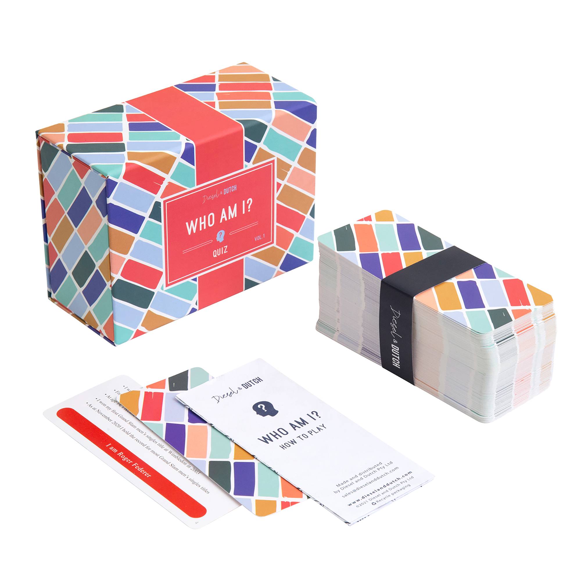 Who Am I? Trivia Box