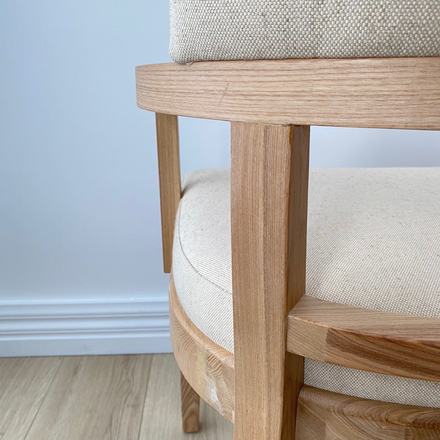 Lennox Dining Chair, Natural 56x61x82 cm