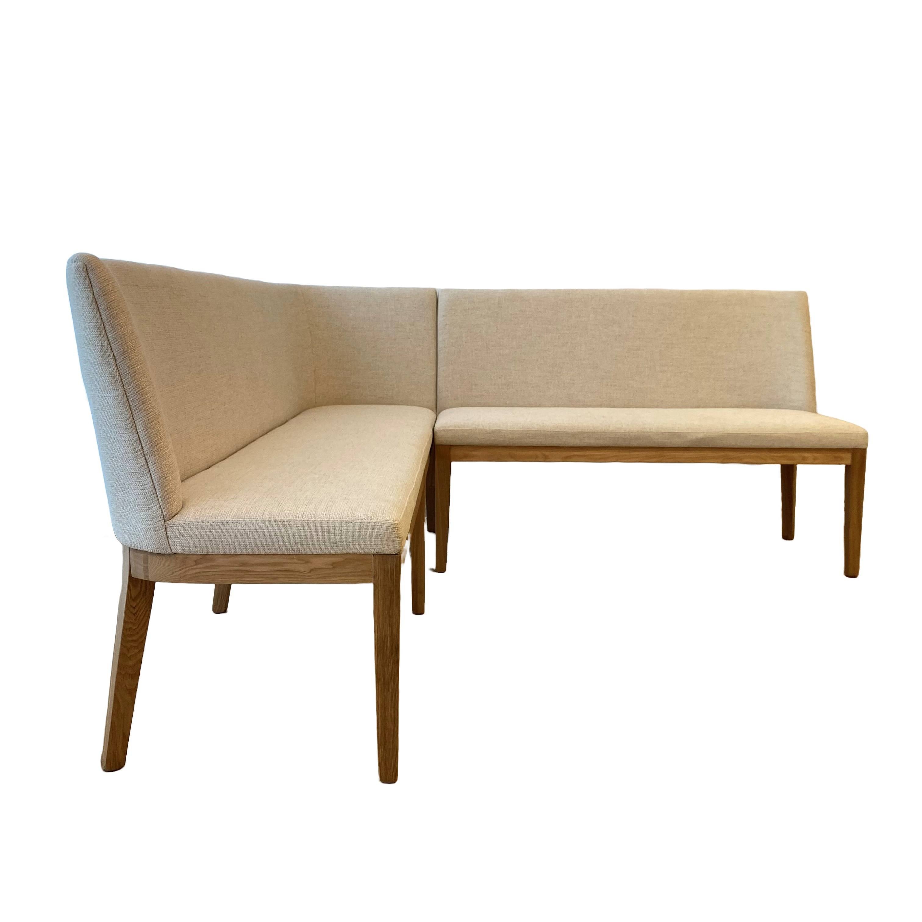 Banquette Bench Seat, 2 Piece 190x56x84 / 130x56x84 cm