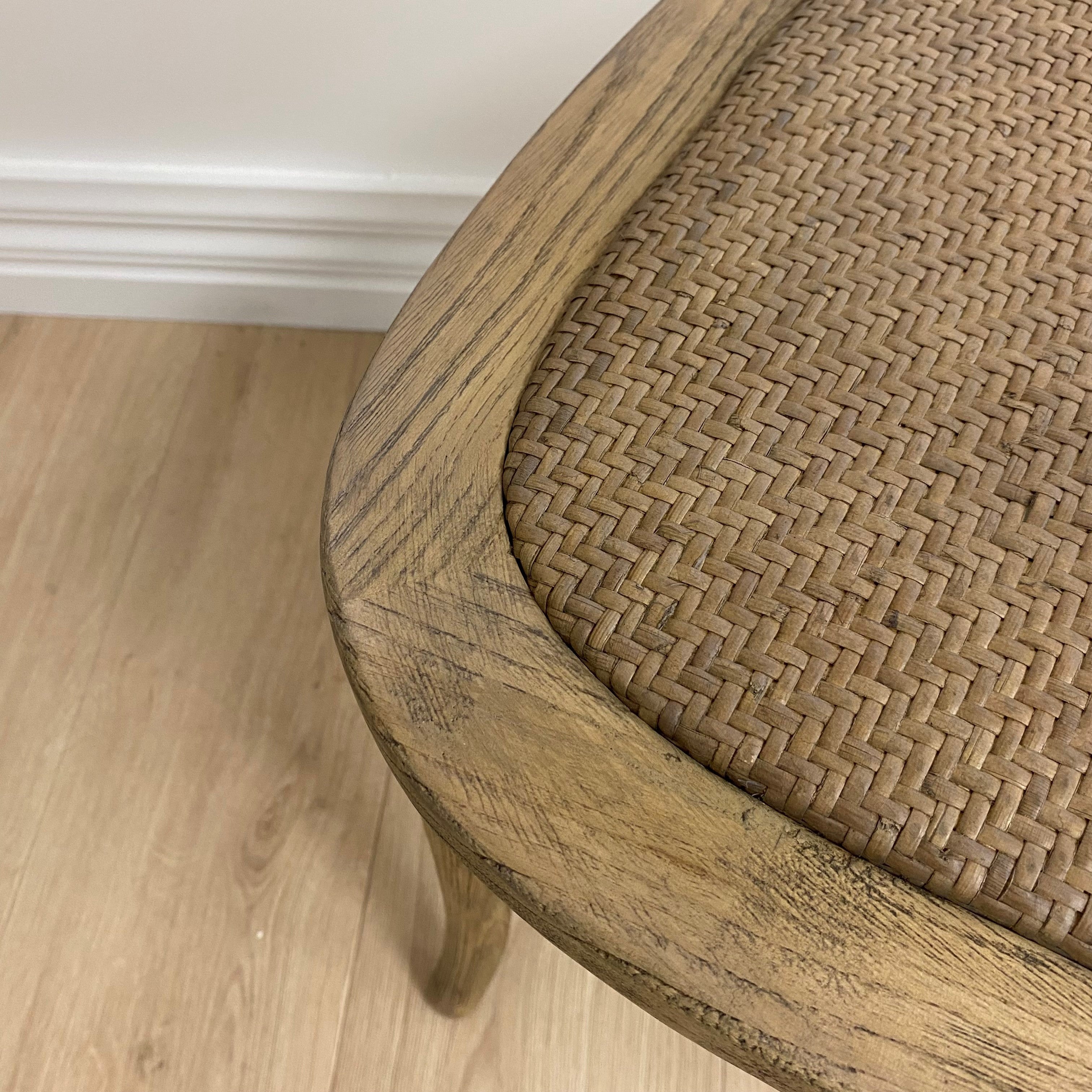 French Bistro Cross Back Dining Chair 49x54x89 cm