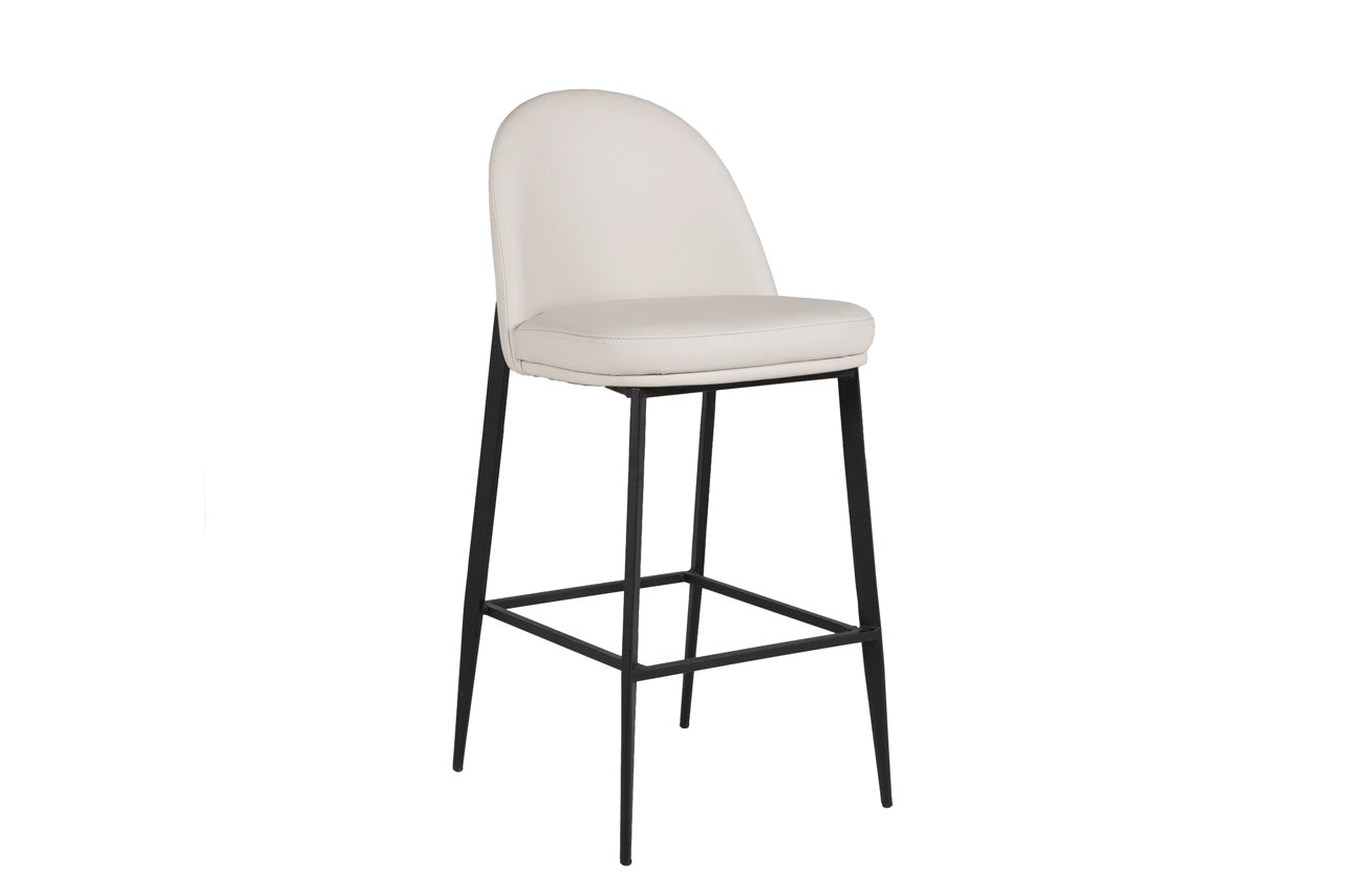 Devon Leather Bar Stool 49x55x104 cm