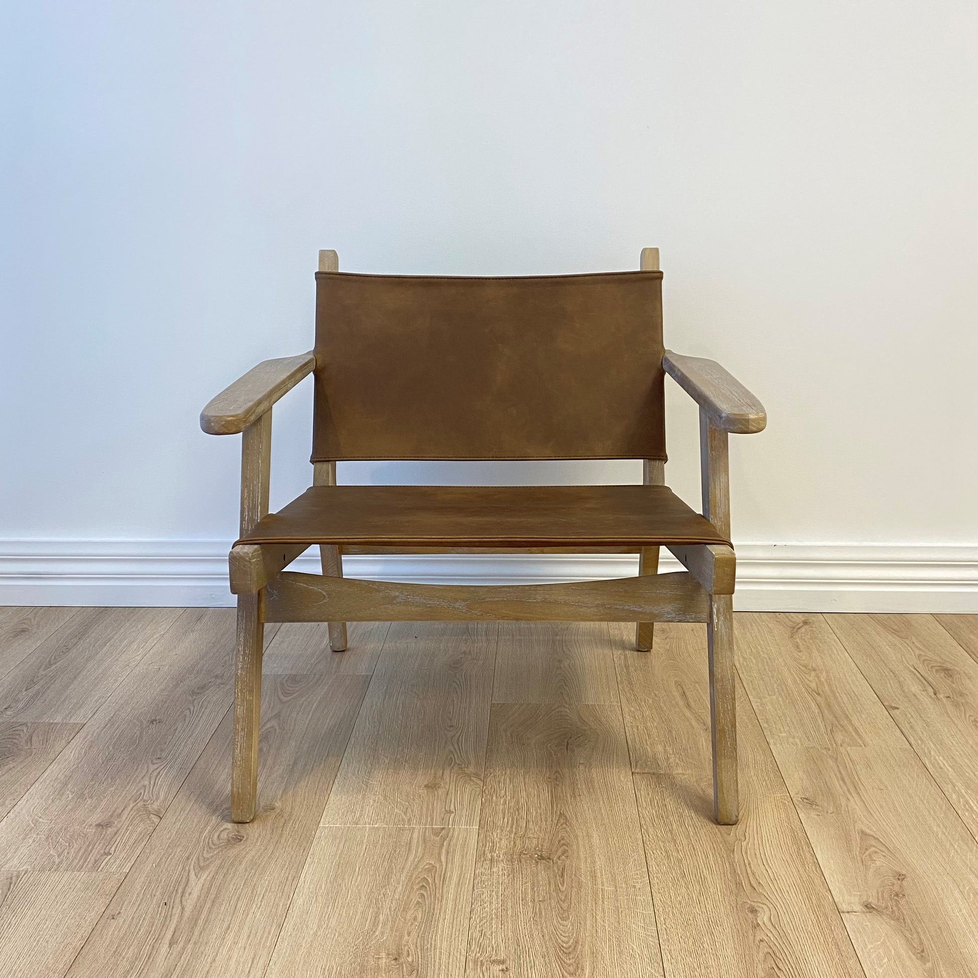 Burton Leather Chair 75x77x72 cm