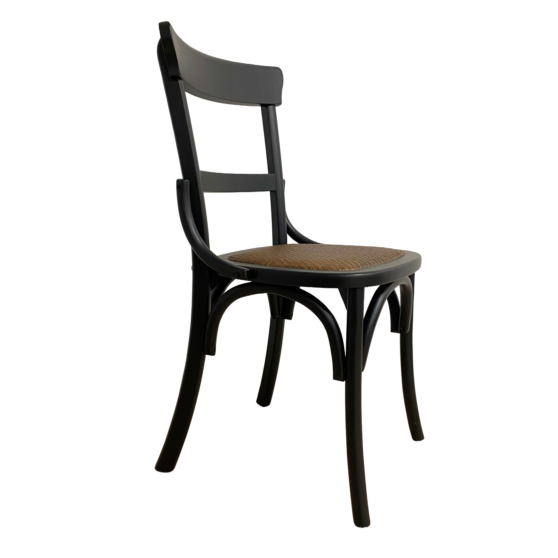 French Cafe Dining Chair, Black 49x52x91 cm
