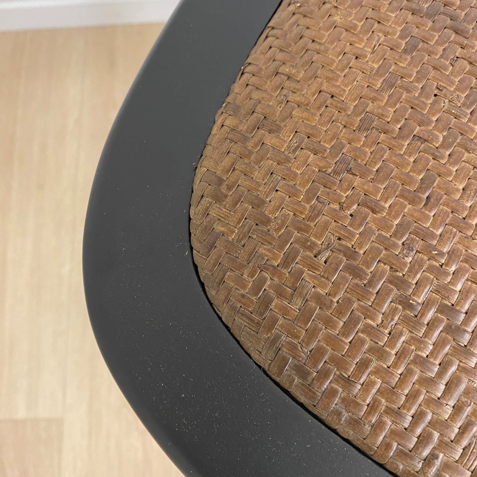 French Cafe Dining Chair, Black 49x52x91 cm