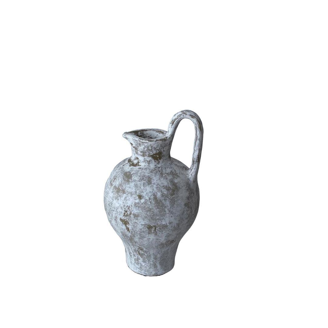 Terracotta Jug - Stone 18x28 cm