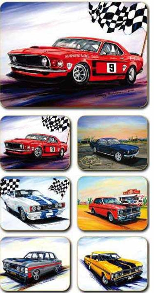 Placemats Ford Muscle, Set of 6 36.5x27.5 cm