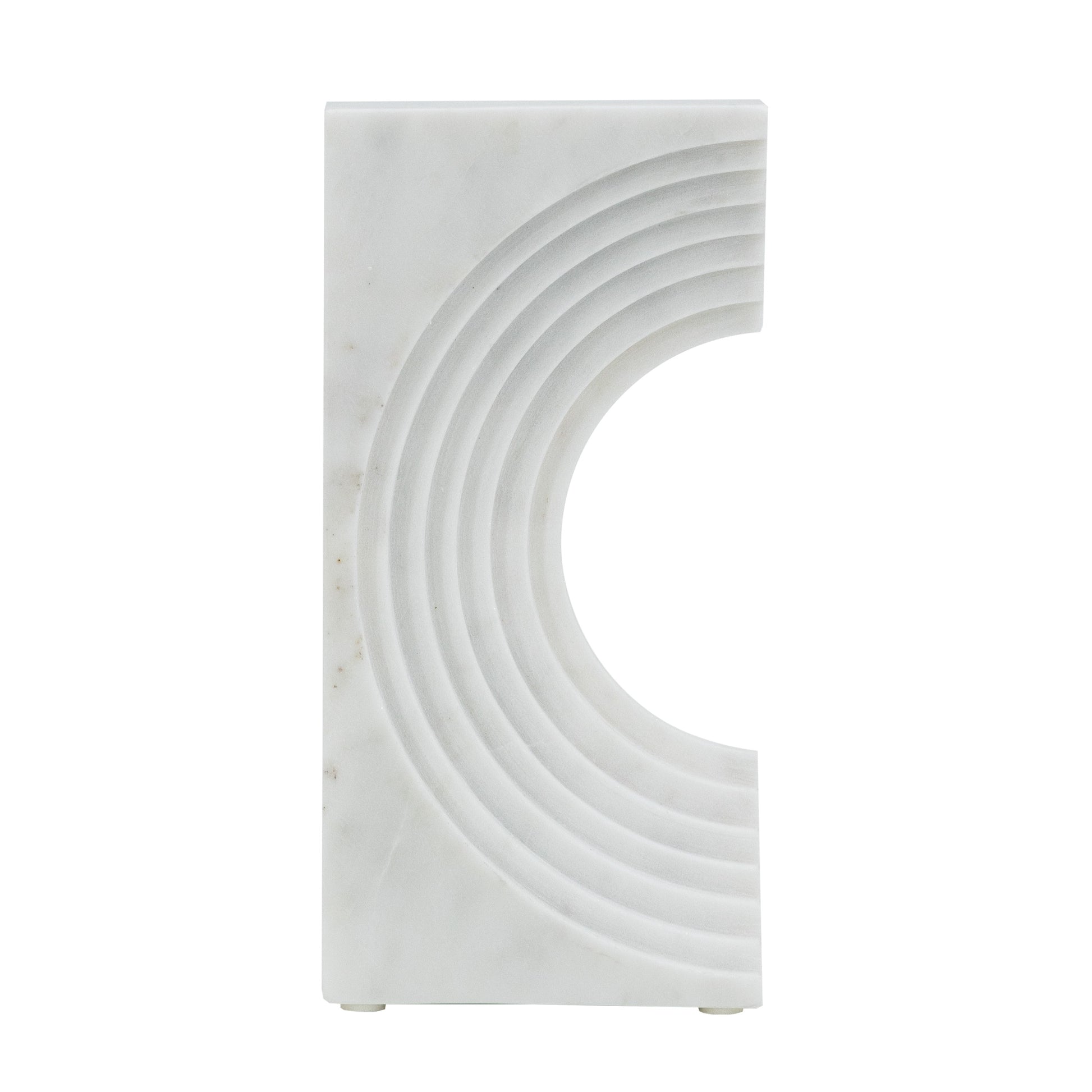 Marble Modern Sculpture 25x5x12.5 cm
