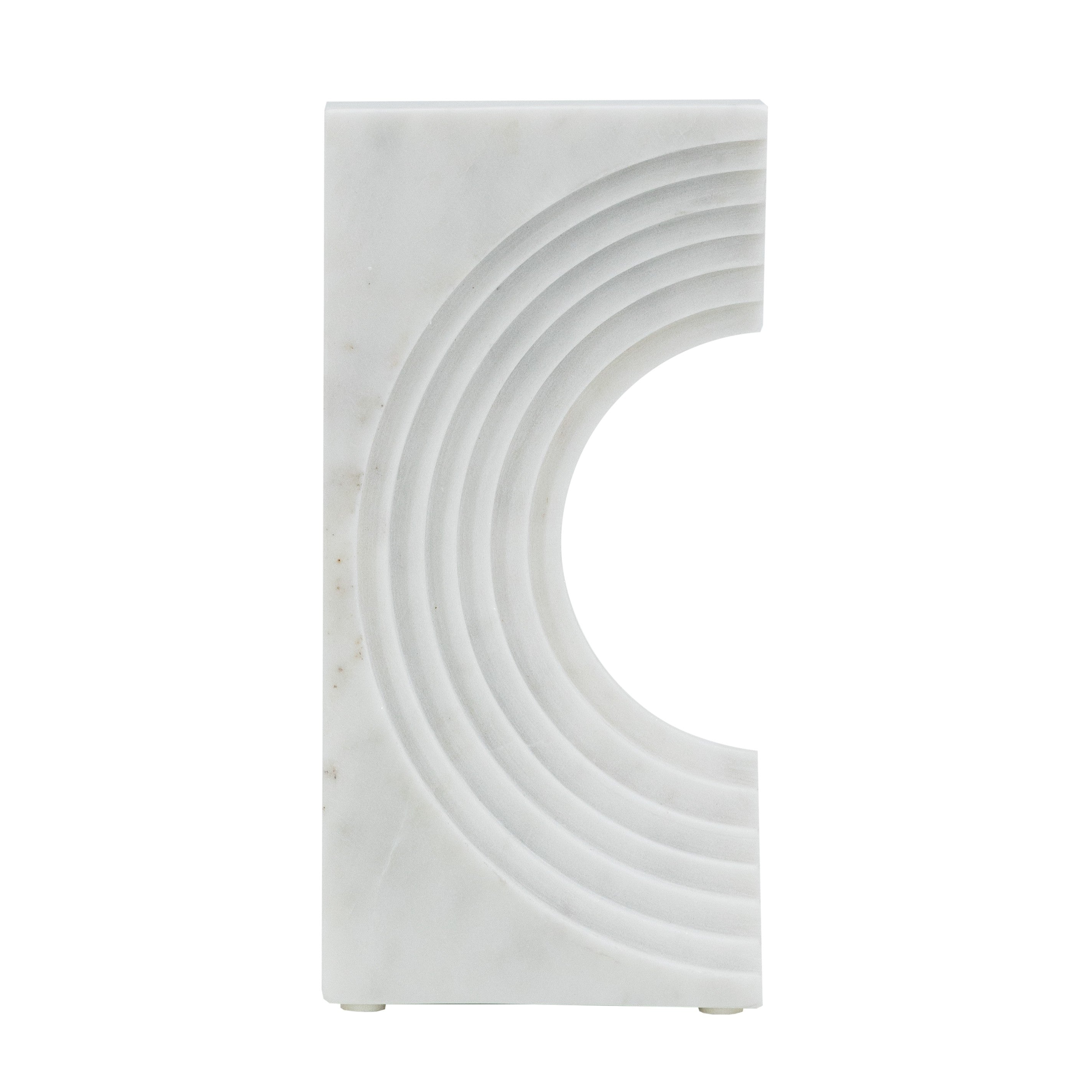 Marble Modern Sculpture 25x5x12.5 cm