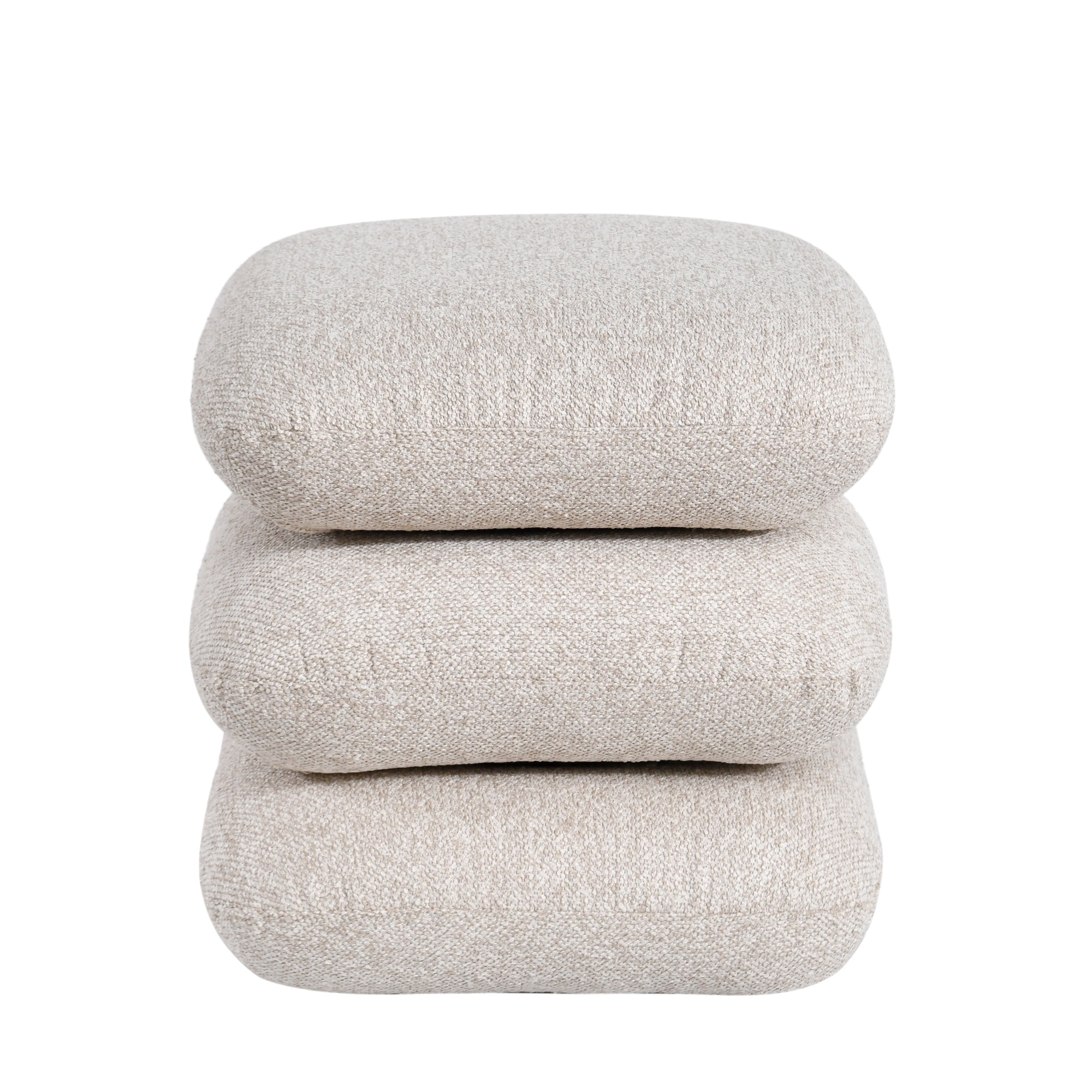 Pebble Swivel Stool, Sesame