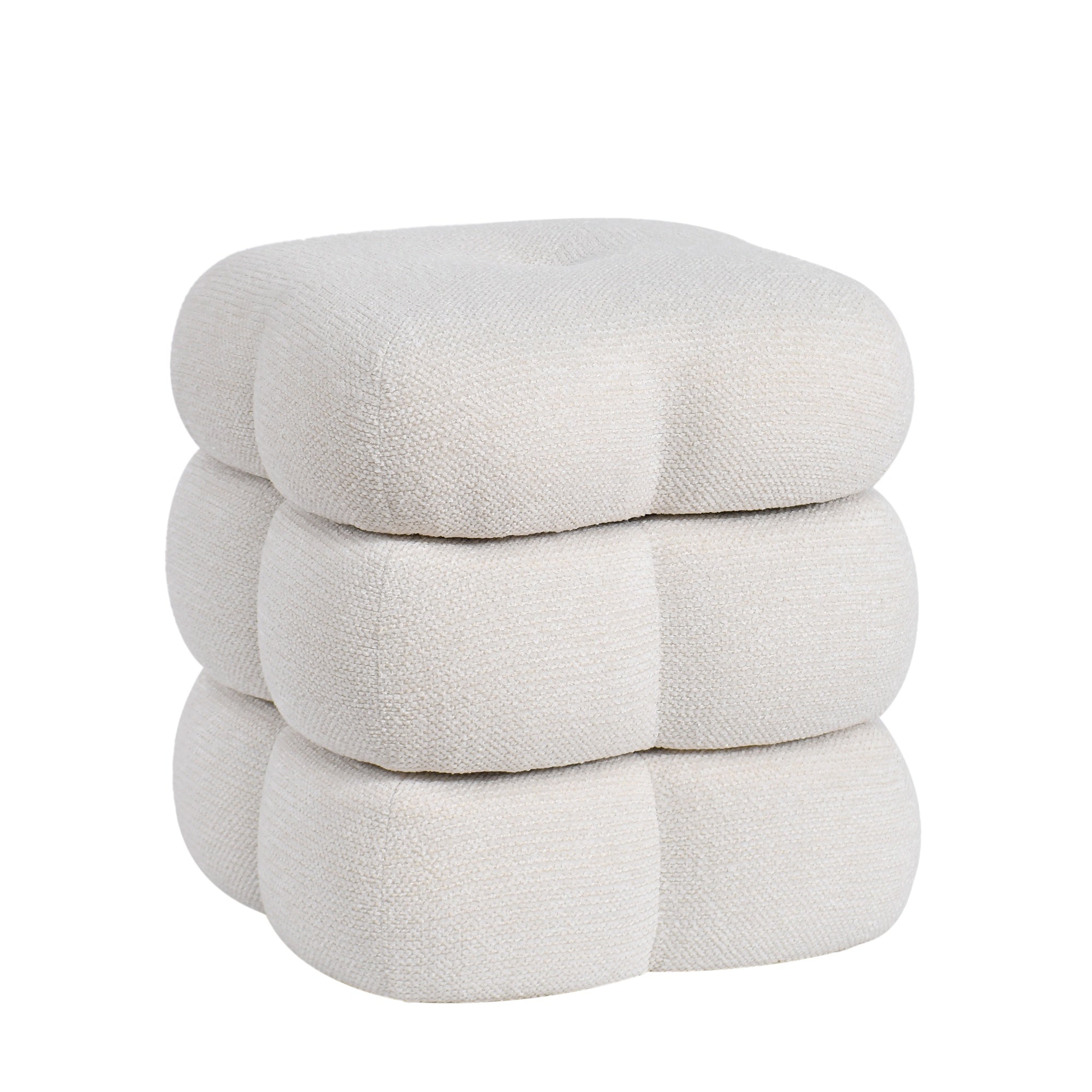 Bloom Swivel Stool, Vanilla