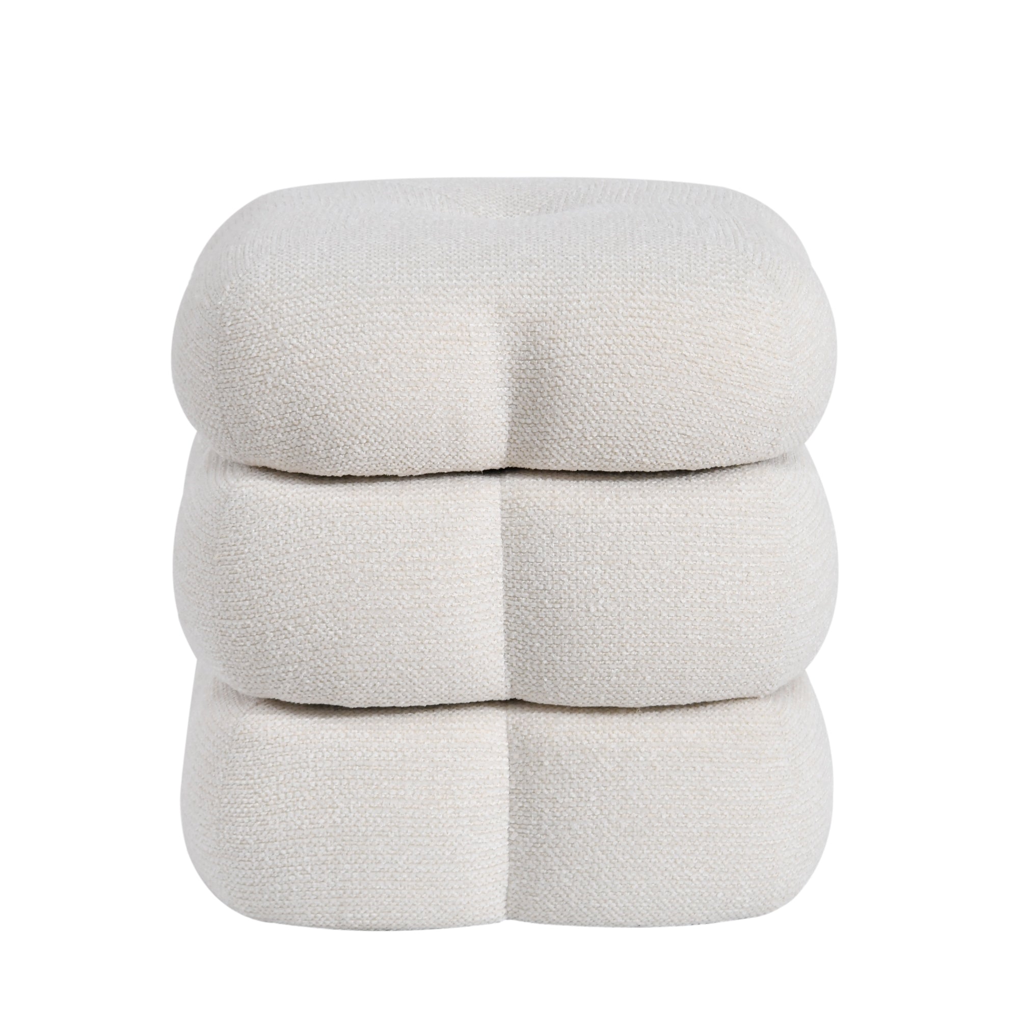 Bloom Swivel Stool, Vanilla