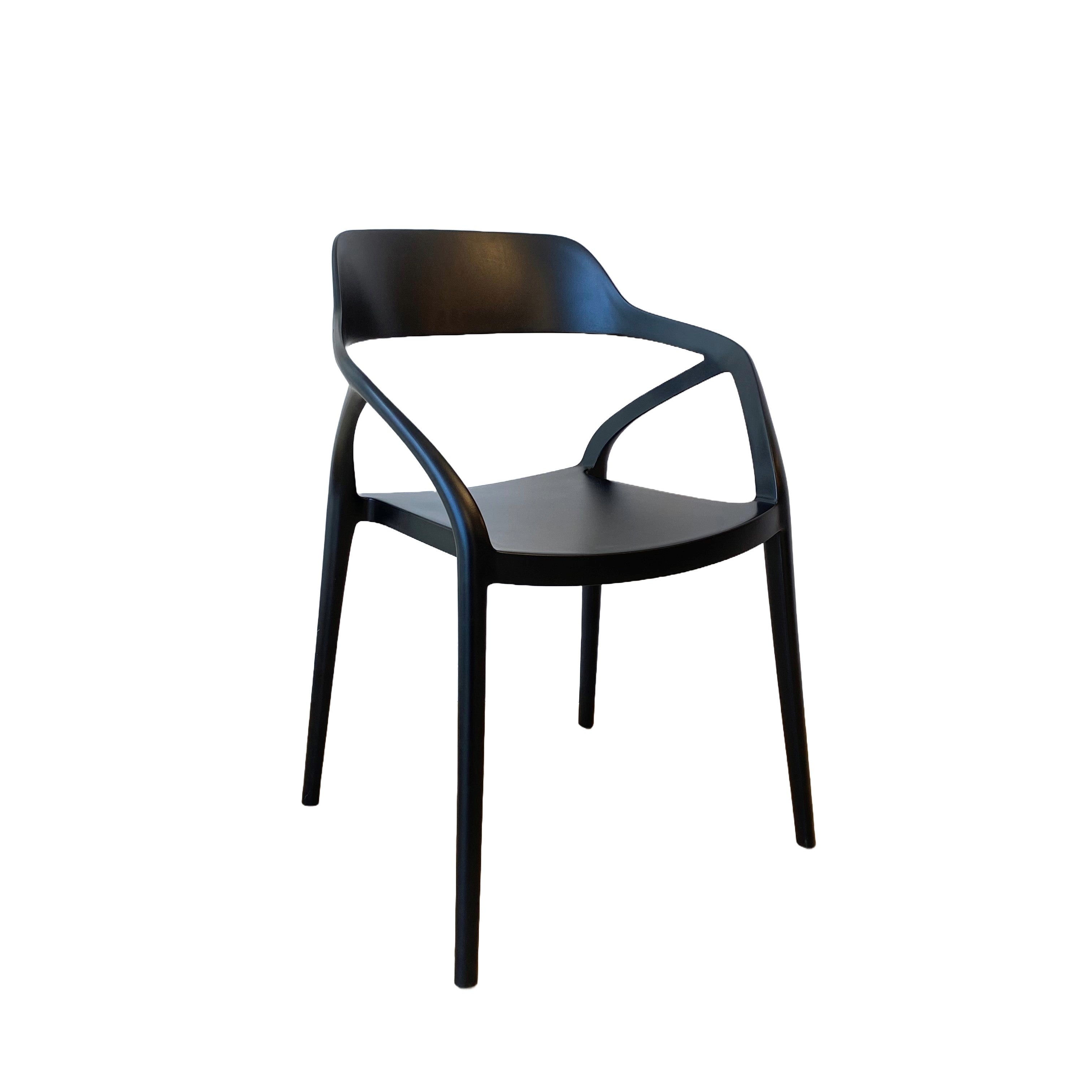 Max Indoor / Outdoor Chair, Black 51x57x79 cm
