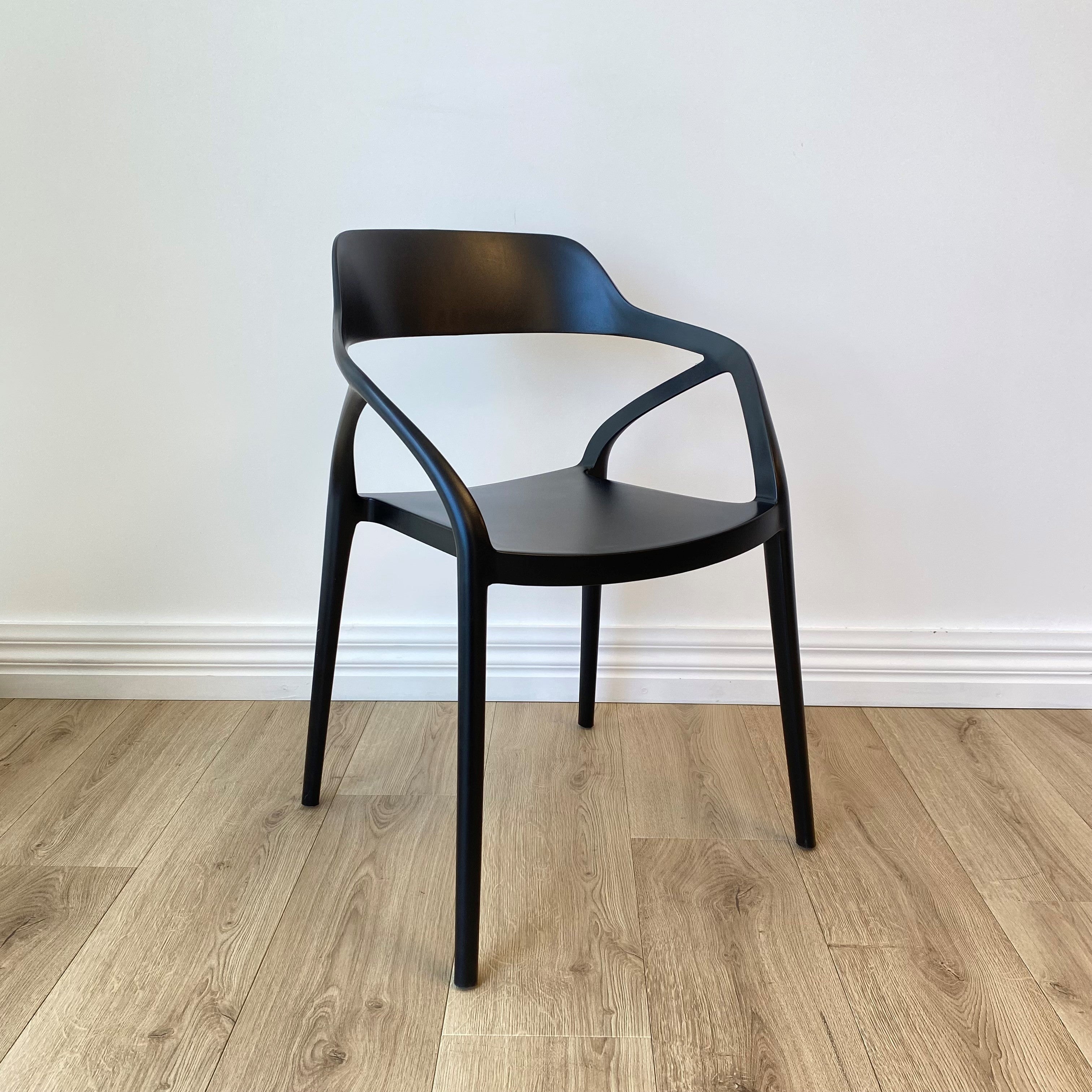Max Indoor / Outdoor Chair, Black 51x57x79 cm