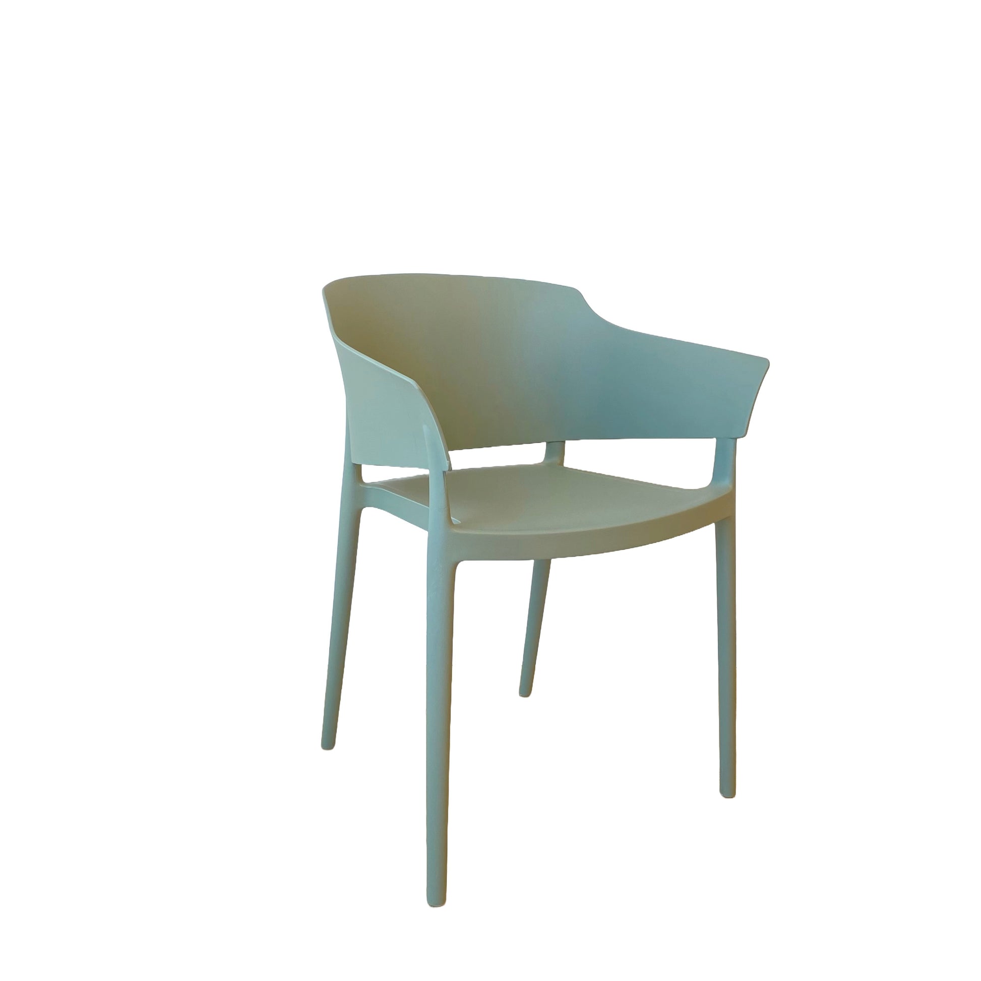 Zoe Indoor / Outdoor Chair, Moss Grey 53x56.5x78 cm