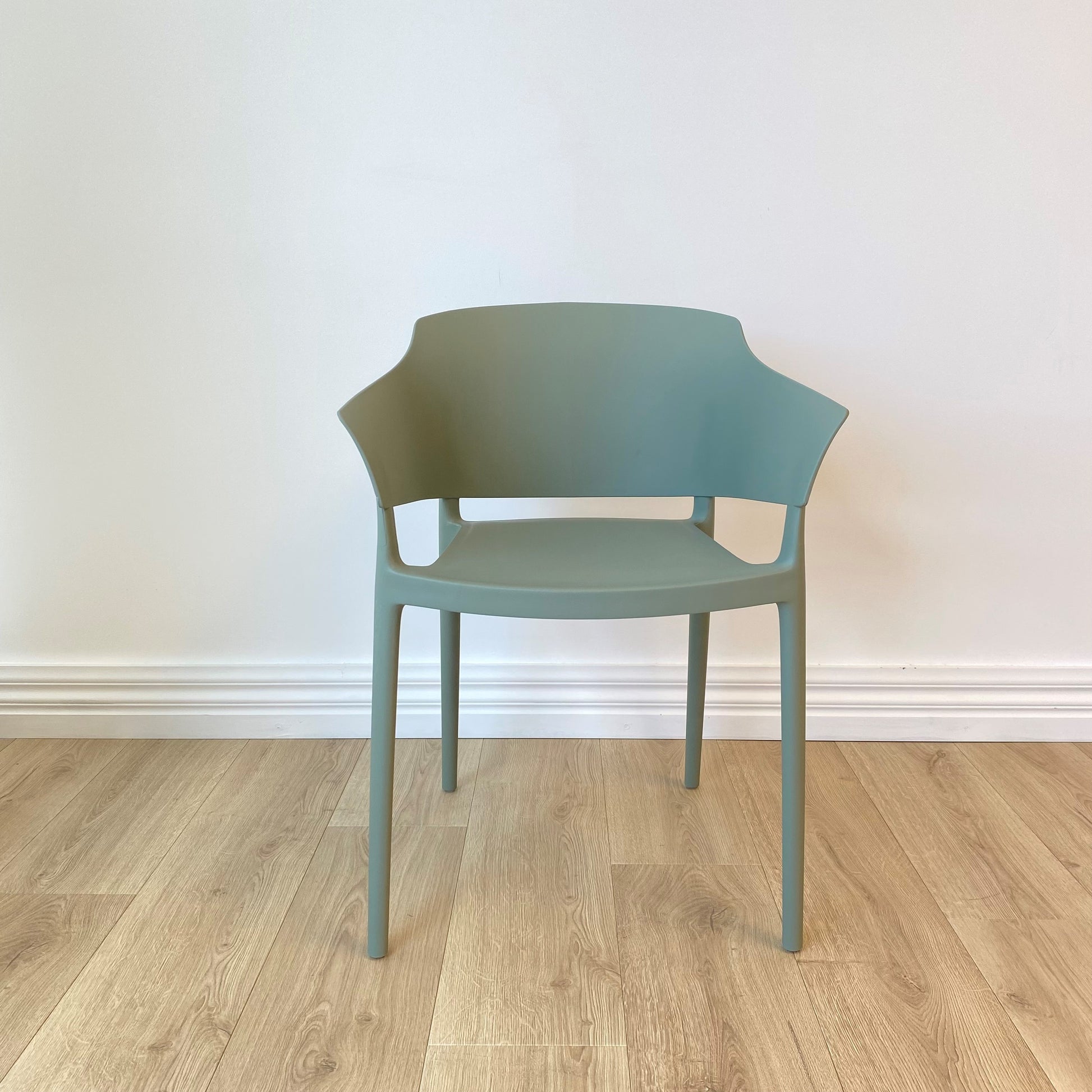 Zoe Indoor / Outdoor Chair, Moss Grey 53x56.5x78 cm