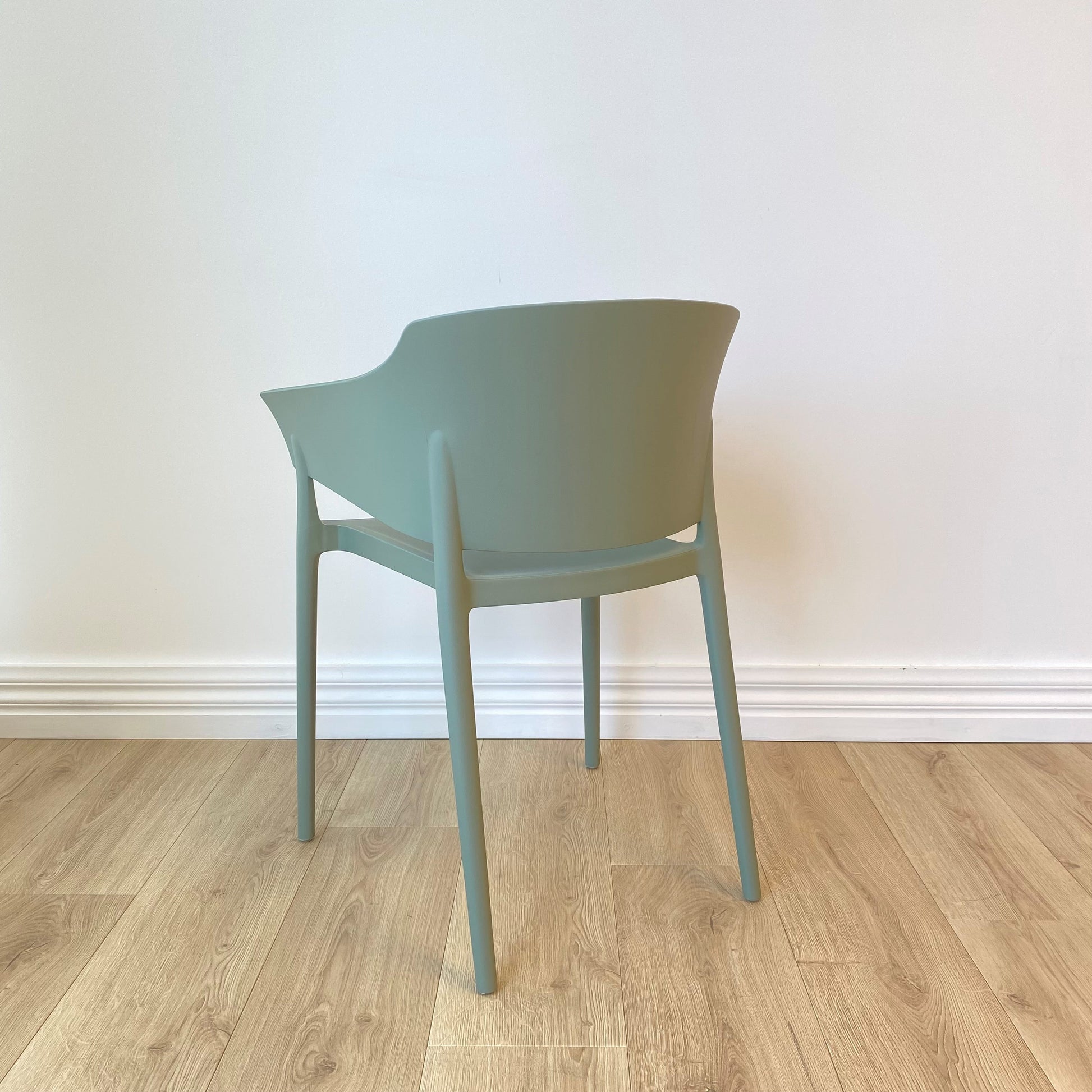 Zoe Indoor / Outdoor Chair, Moss Grey 53x56.5x78 cm