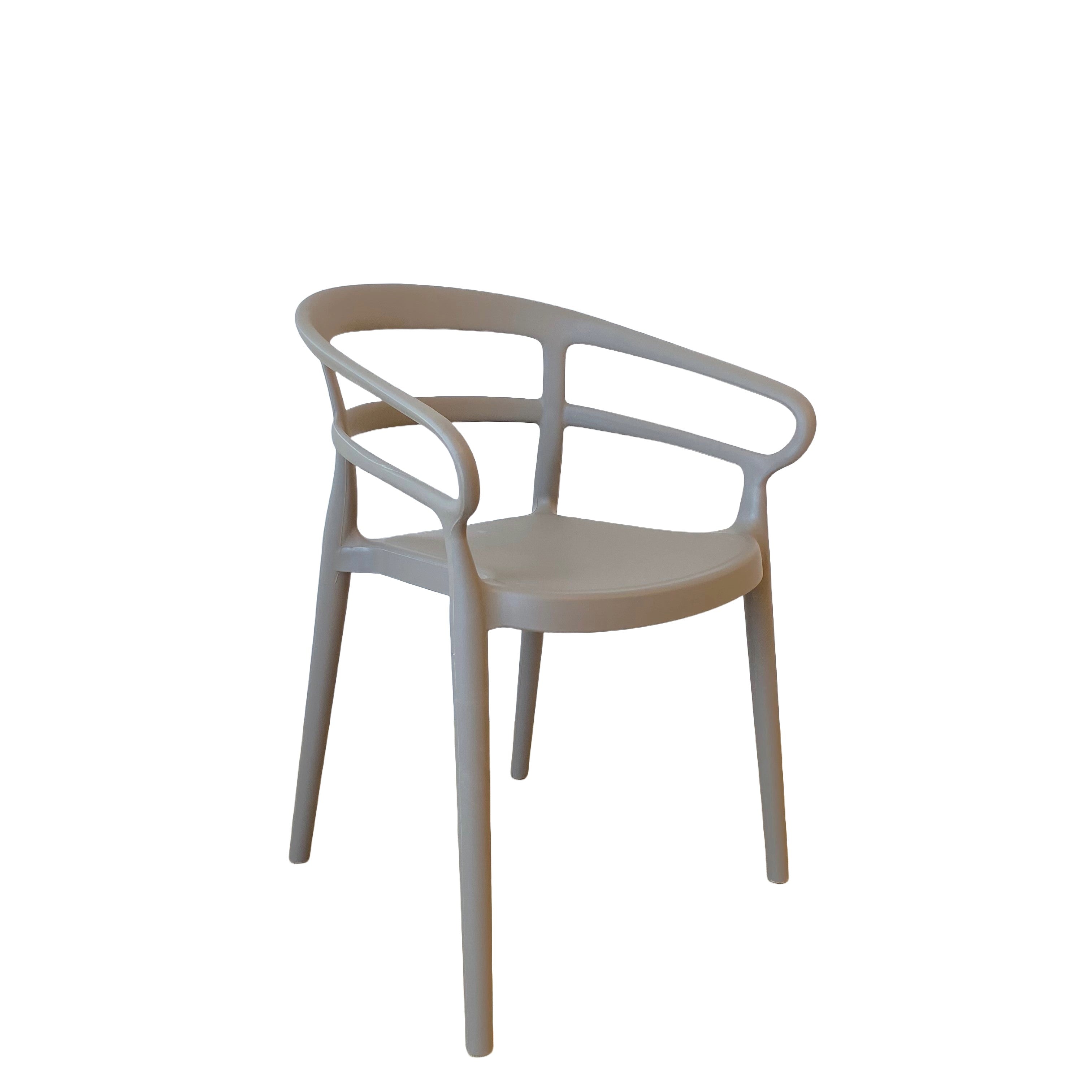 Tilly Indoor / Outdoor Chair, Mid Grey 52.5x56x76 cm