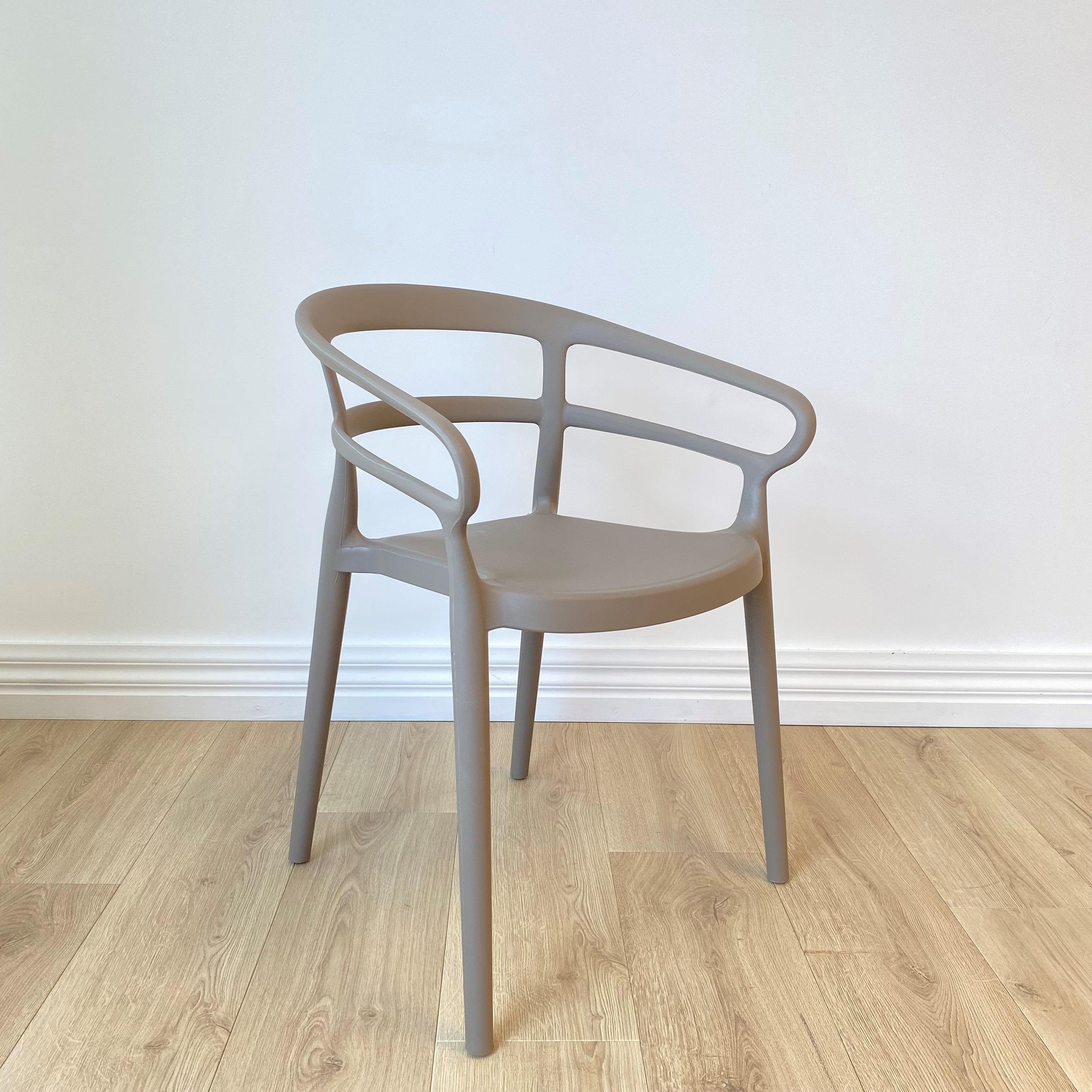 Tilly Indoor / Outdoor Chair, Mid Grey 52.5x56x76 cm