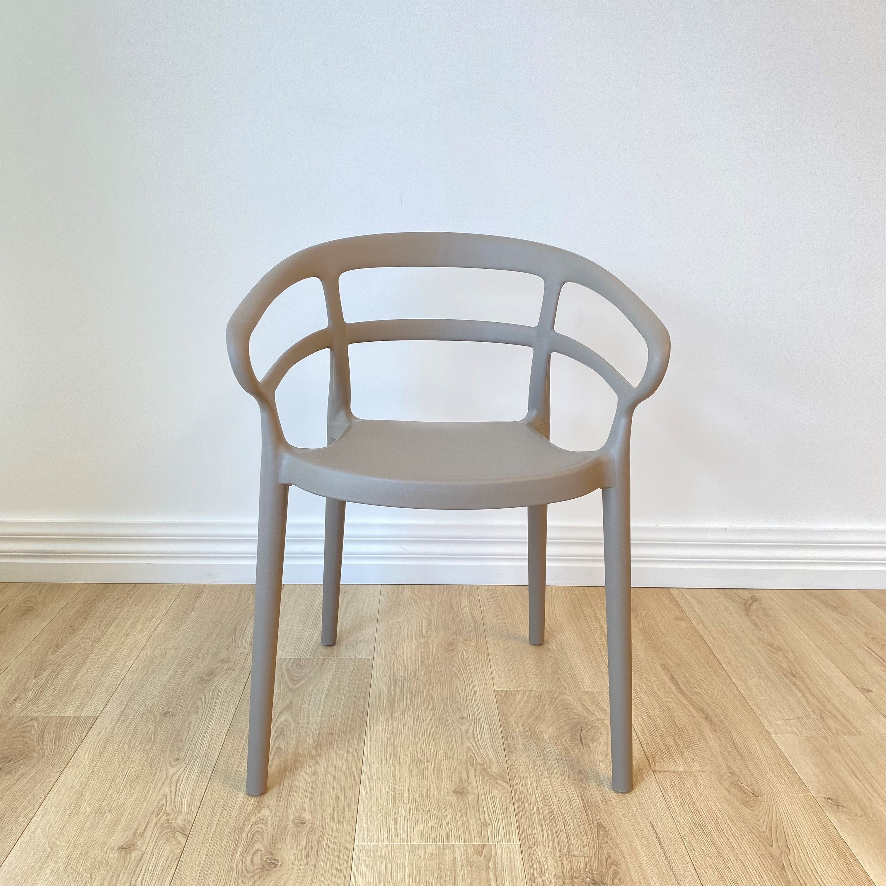 Tilly Indoor / Outdoor Chair, Mid Grey 52.5x56x76 cm