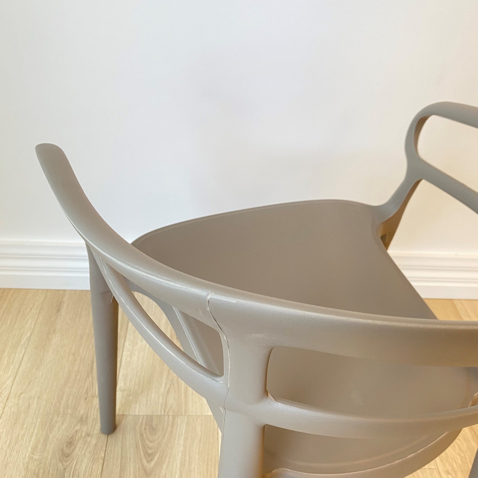 Tilly Indoor / Outdoor Chair, Mid Grey 52.5x56x76 cm