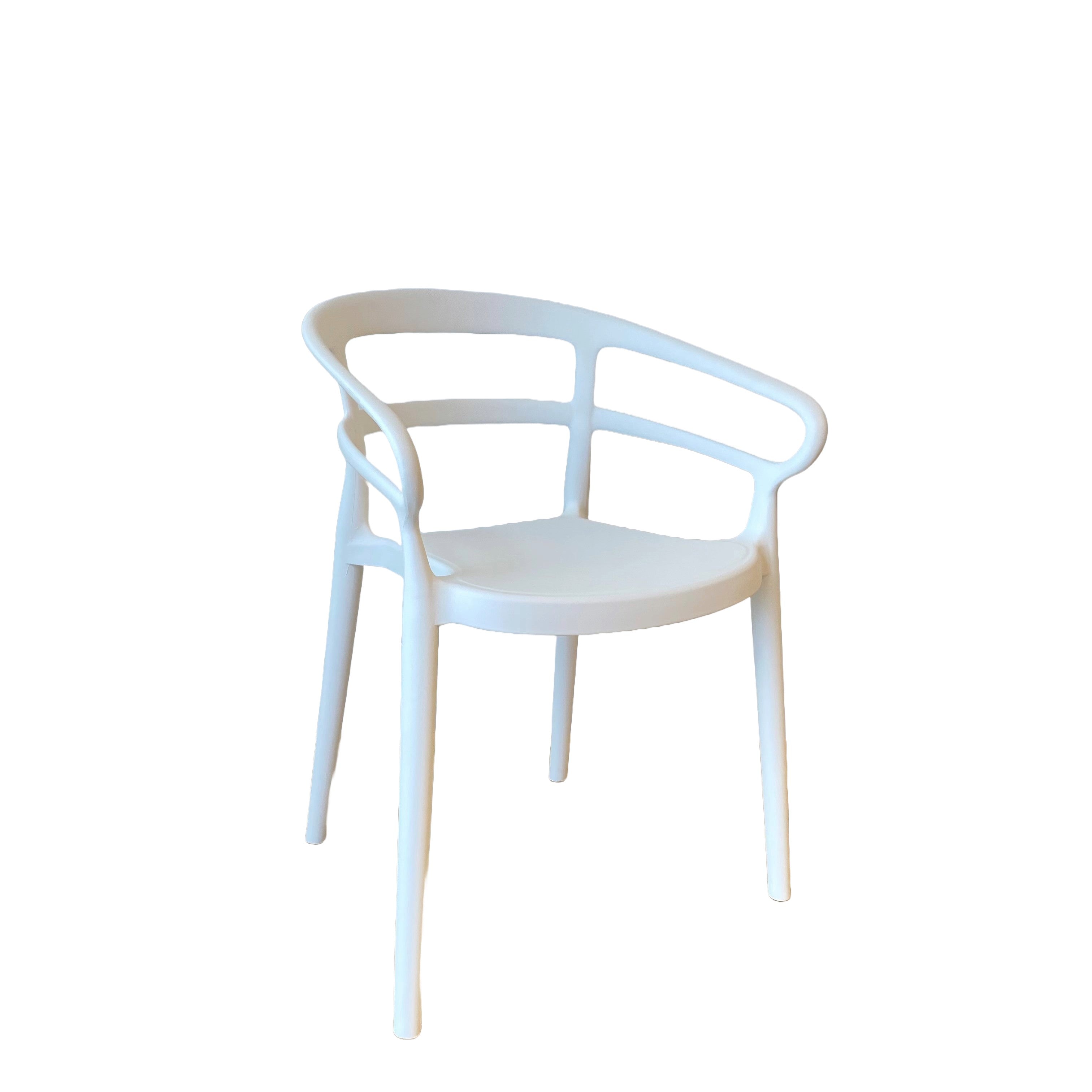 Tilly Indoor / Outdoor Chair, White 52.5x56x76 cm