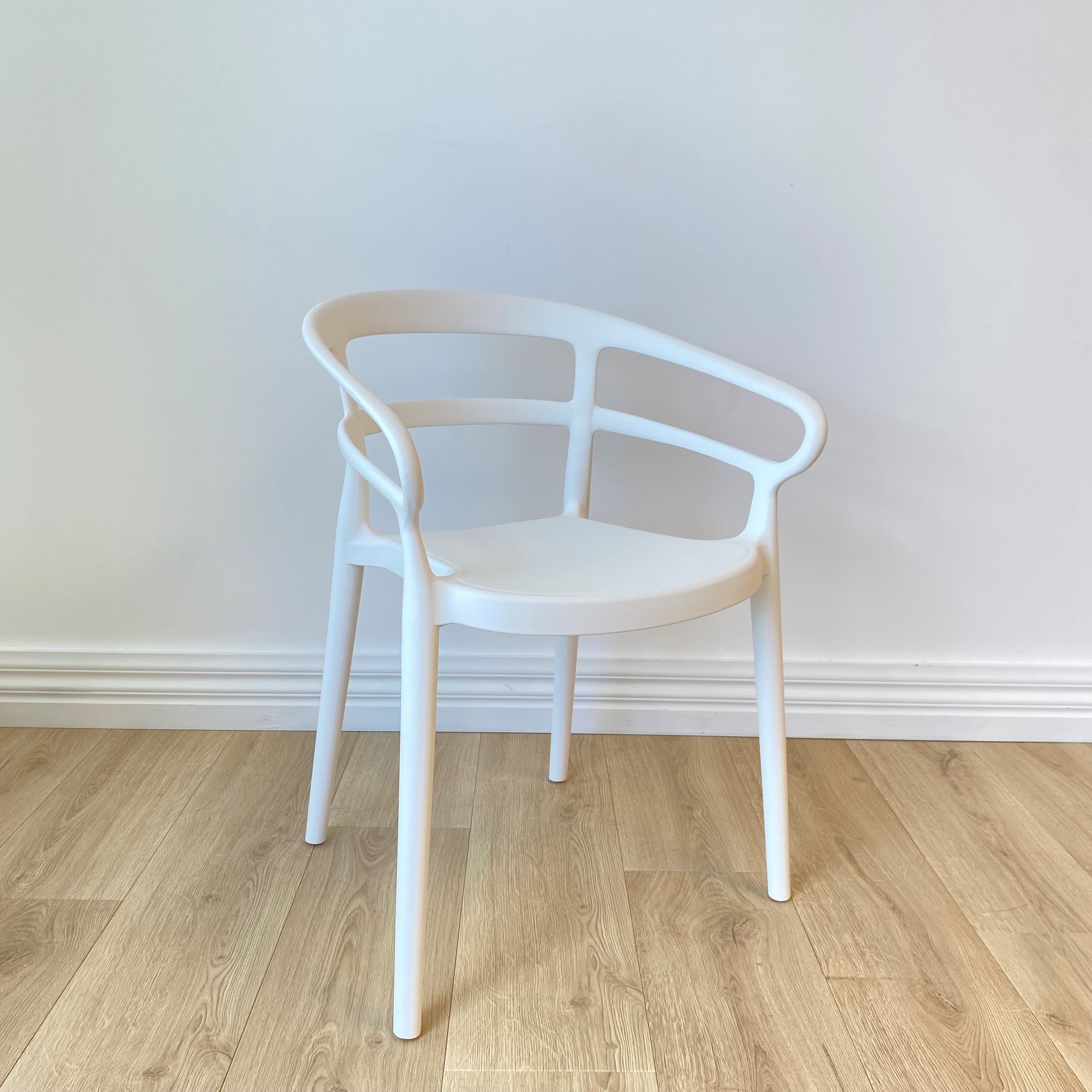 Tilly Indoor / Outdoor Chair, White 52.5x56x76 cm