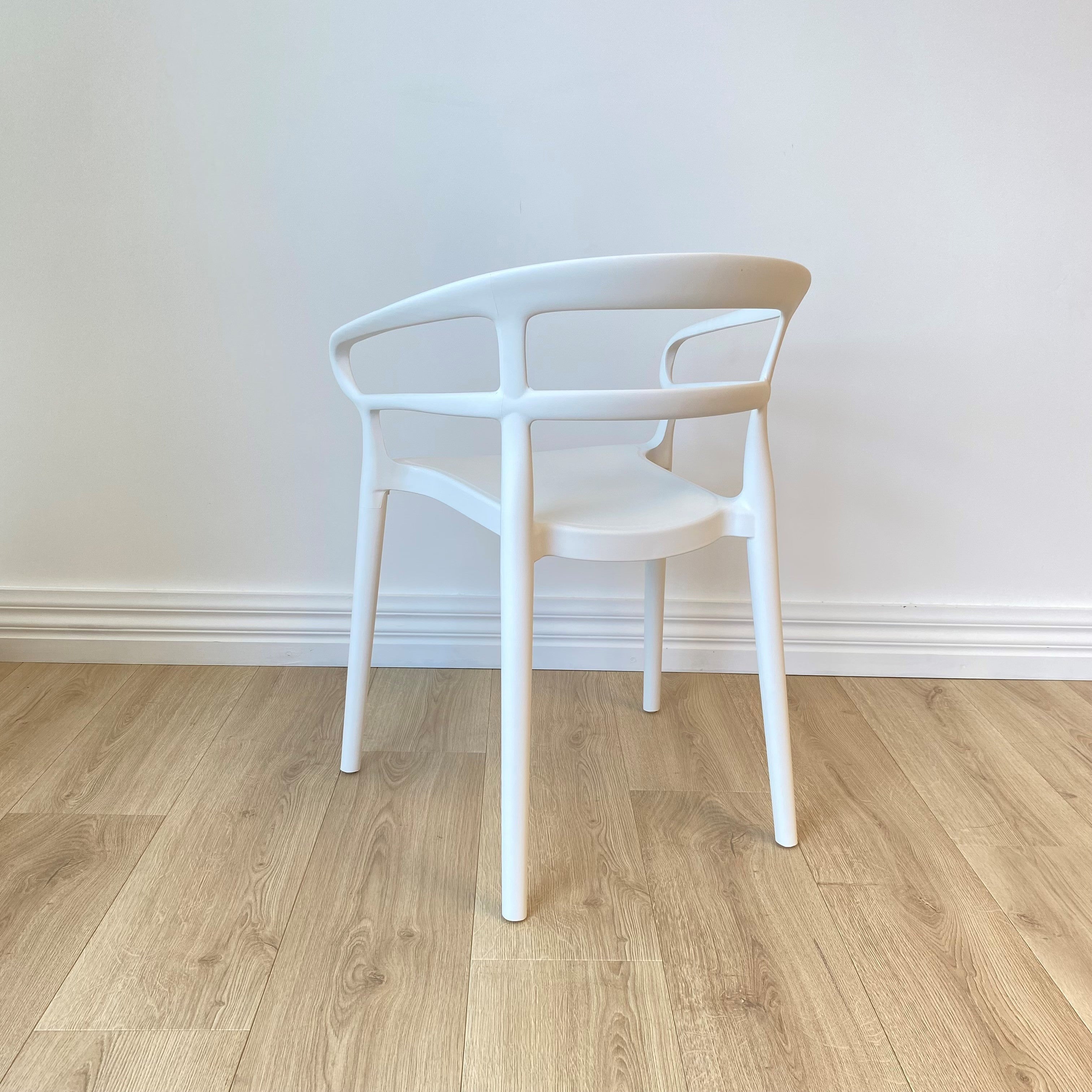 Tilly Indoor / Outdoor Chair, White 52.5x56x76 cm