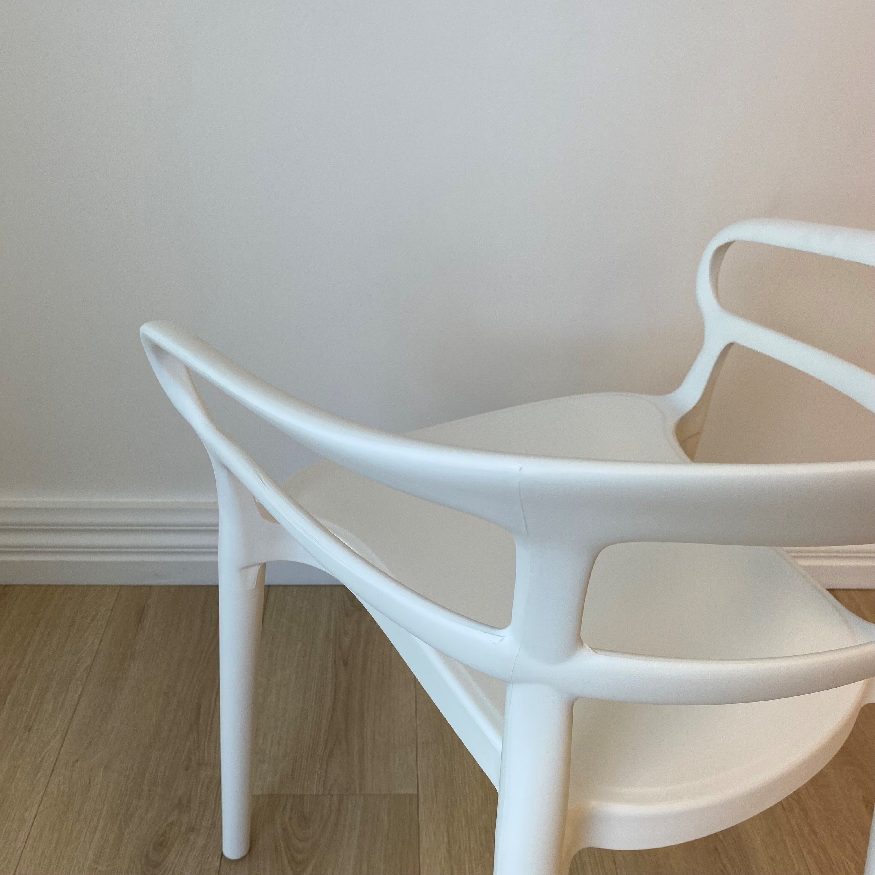 Tilly Indoor / Outdoor Chair, White 52.5x56x76 cm