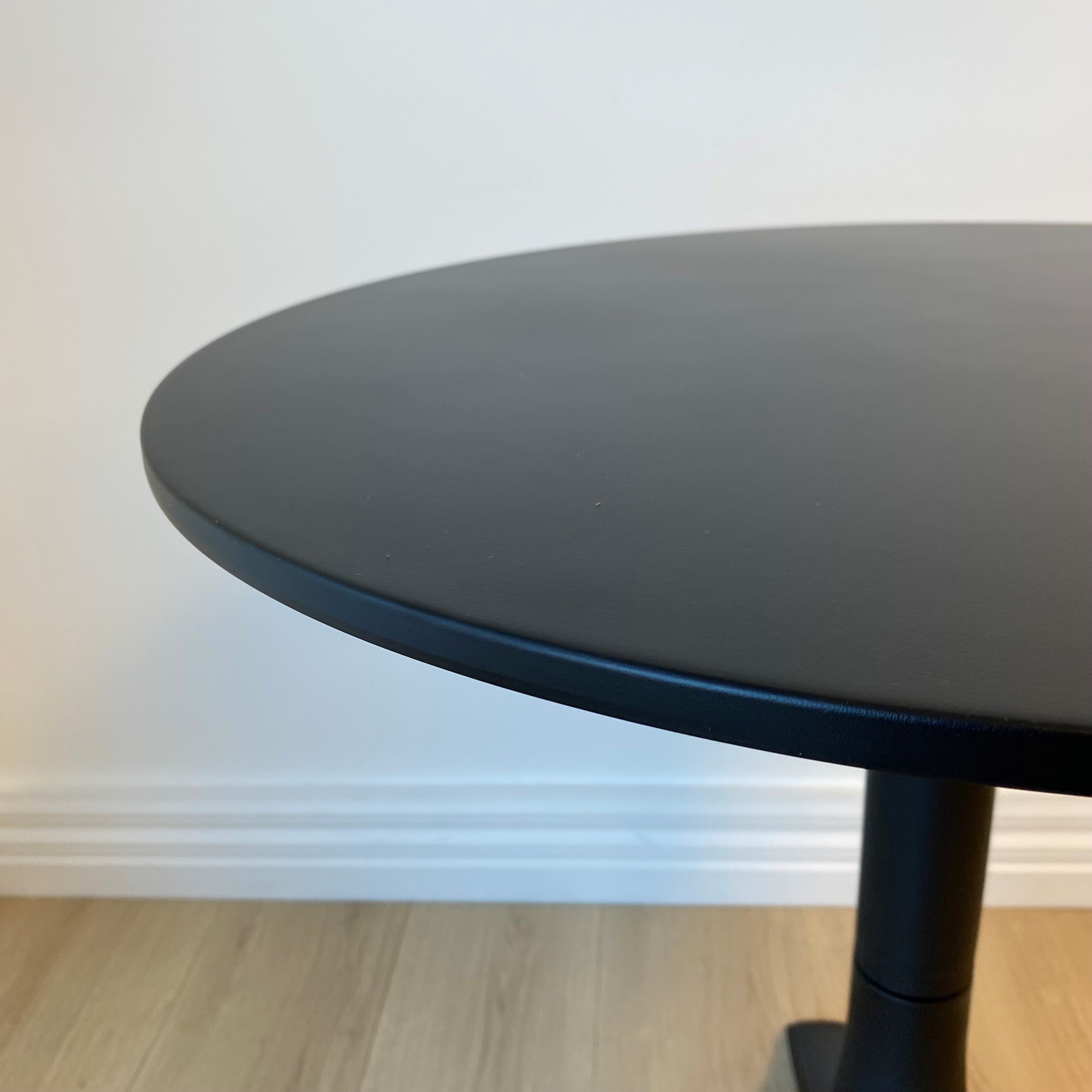 Finn Indoor / Outdoor Dining Table, Black 70x75 cm