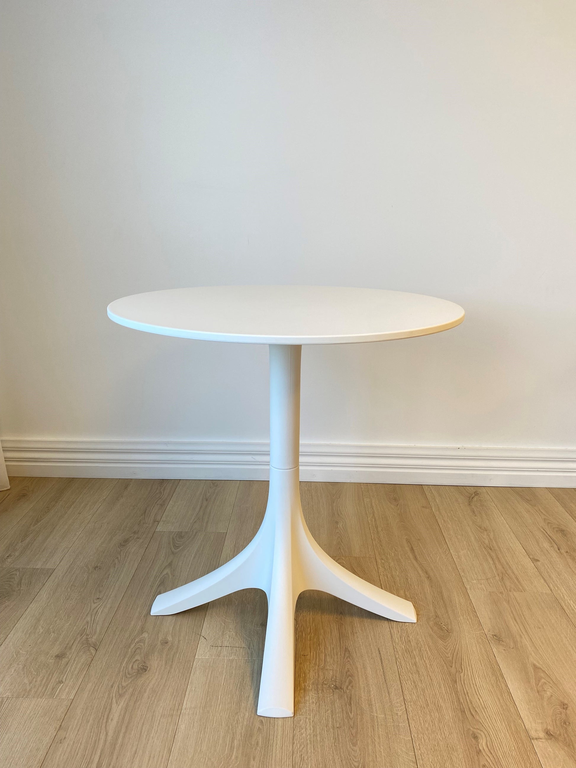 Finn Indoor / Outdoor Dining Table, White 70x75 cm