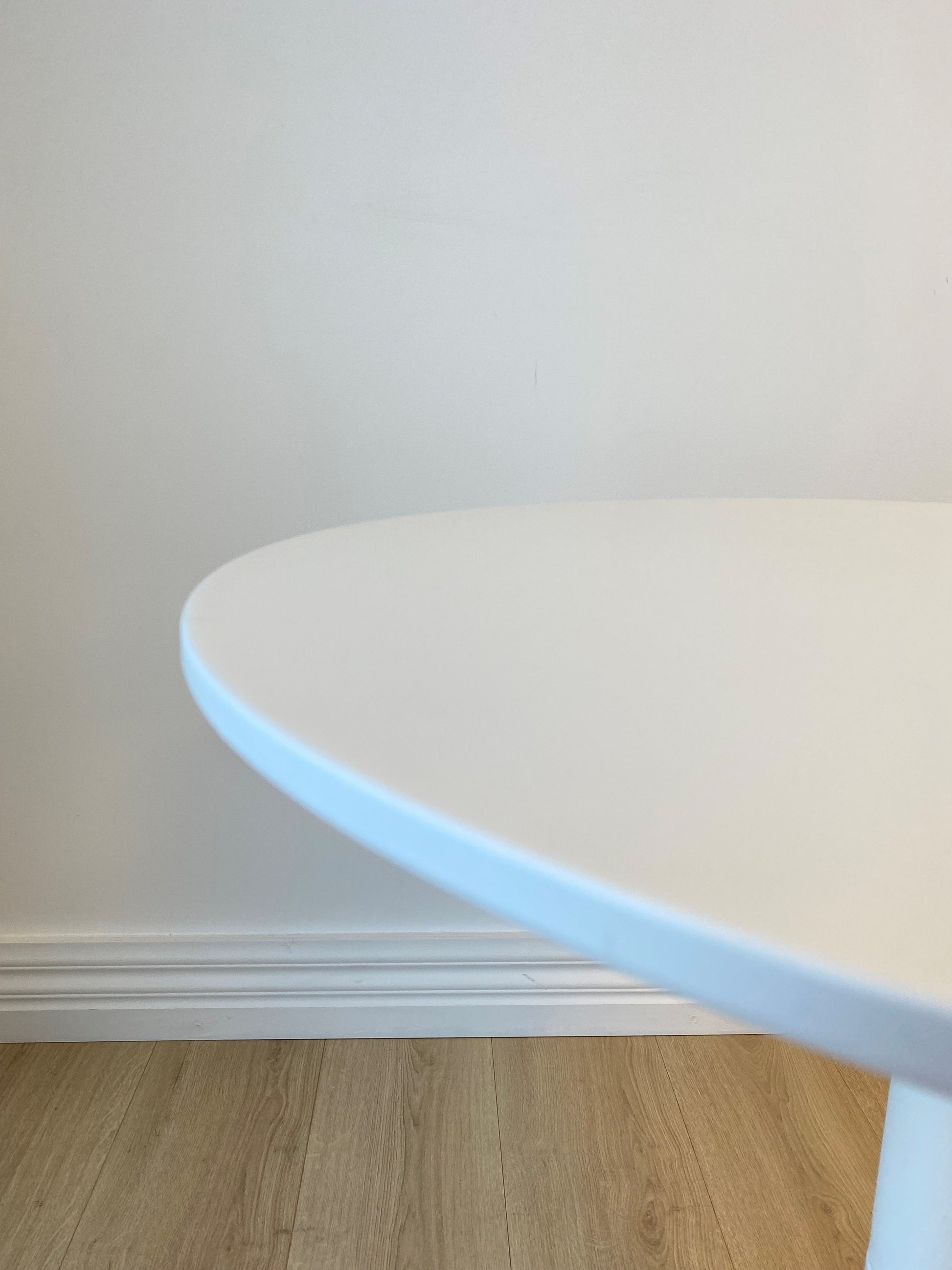 Finn Indoor / Outdoor Dining Table, White 70x75 cm