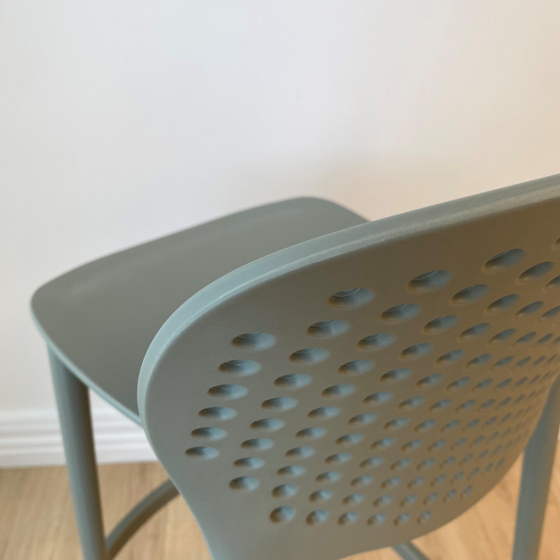 Finn Indoor / Outdoor Bar Stool, Moss Grey 53.5x53.5x104.5 cm