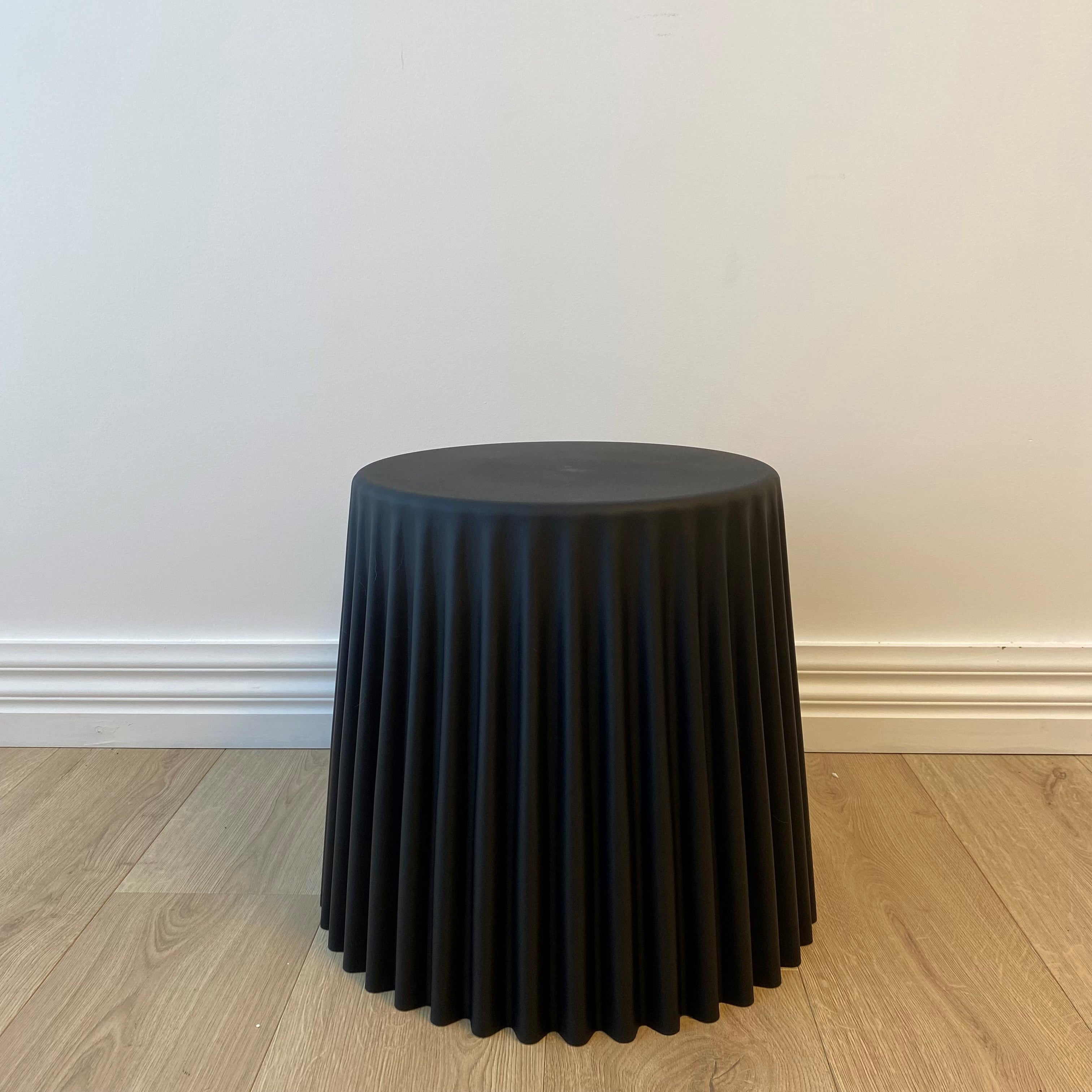 Gus Indoor / Outdoor Stool, Black 47x40.5 cm