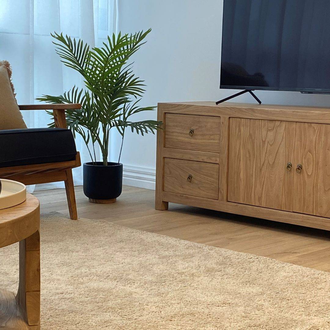 Heritage Elm Media Console 180x45x60 cm