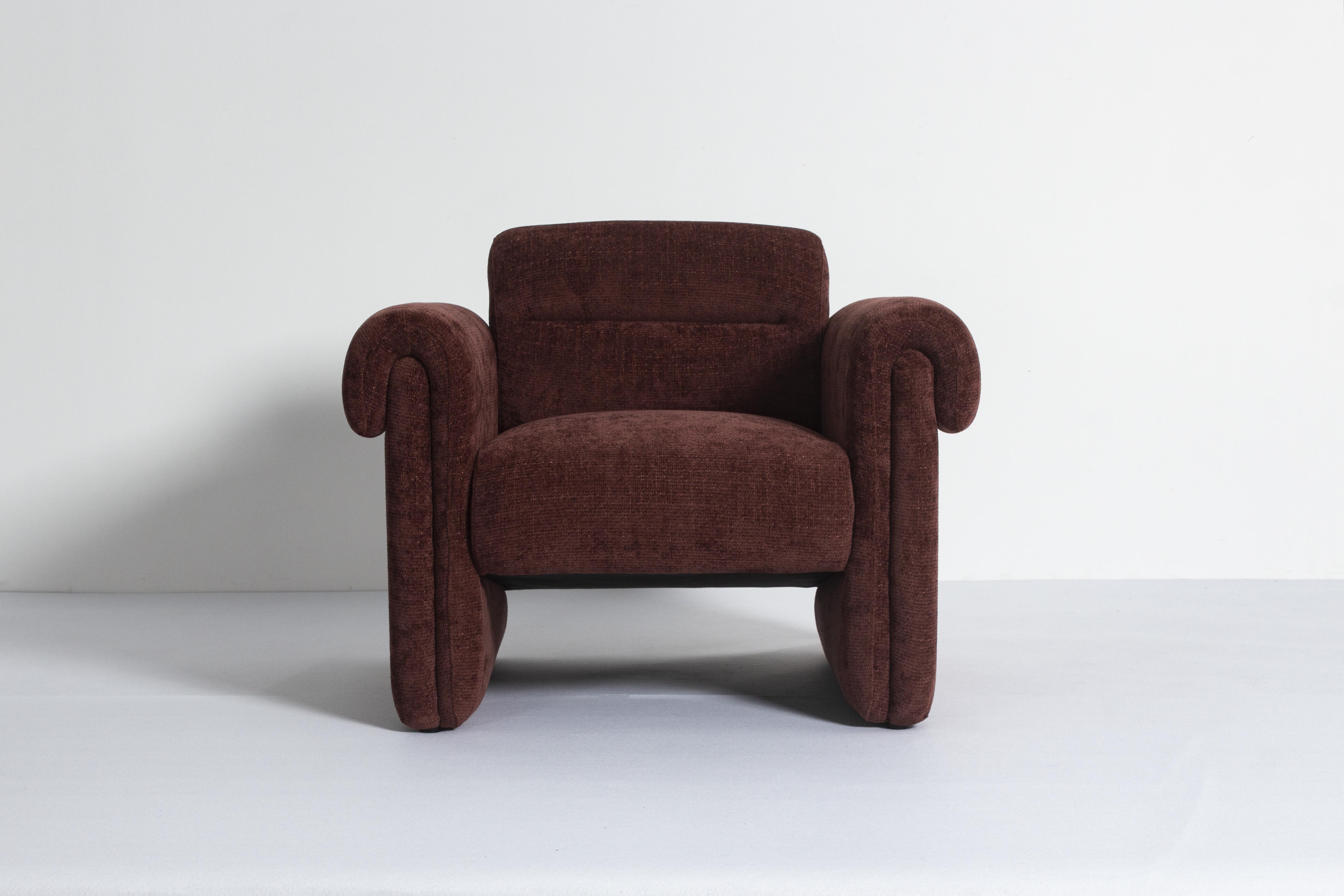 Rove Chair, Cranberry