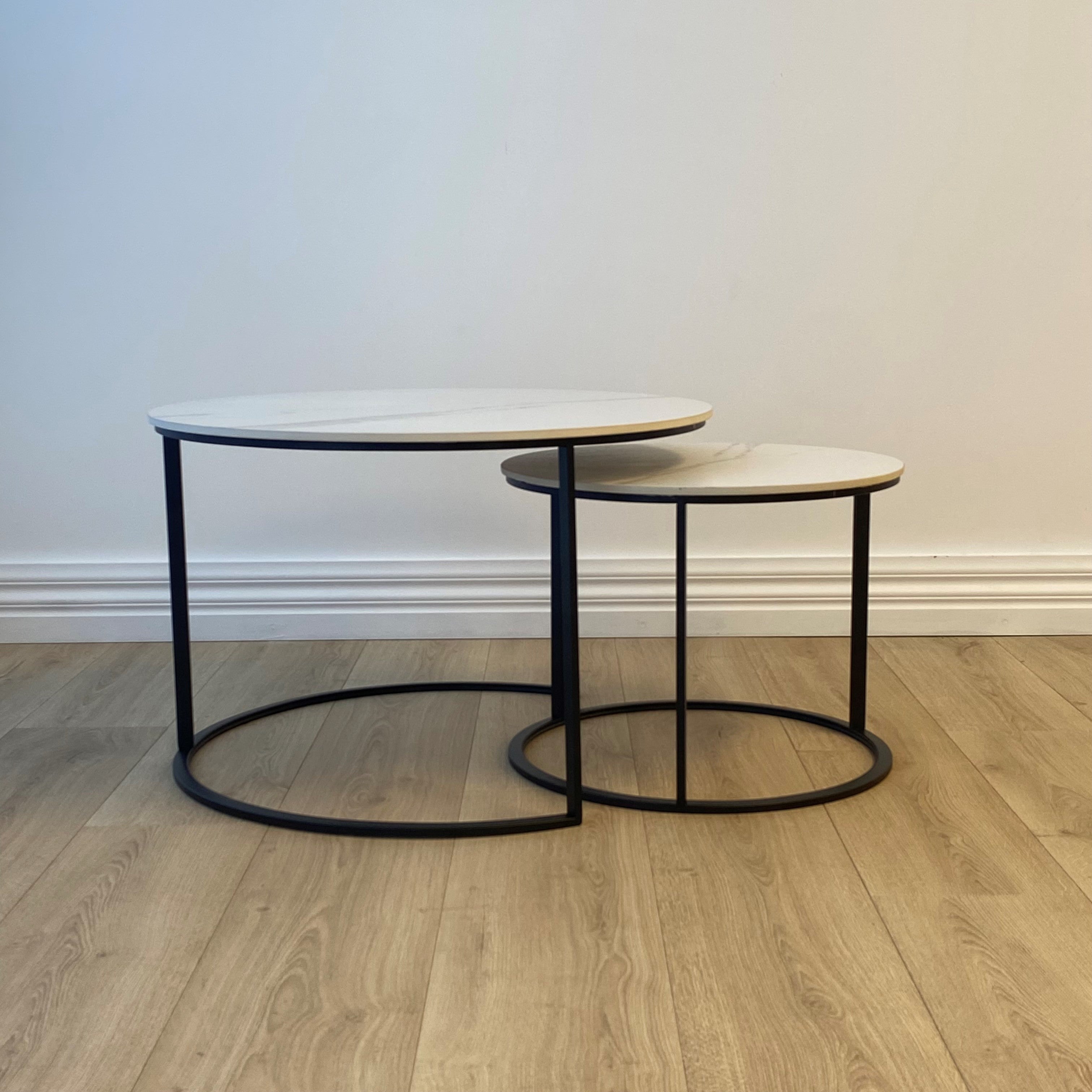 Serena Round Nesting Coffee Tables