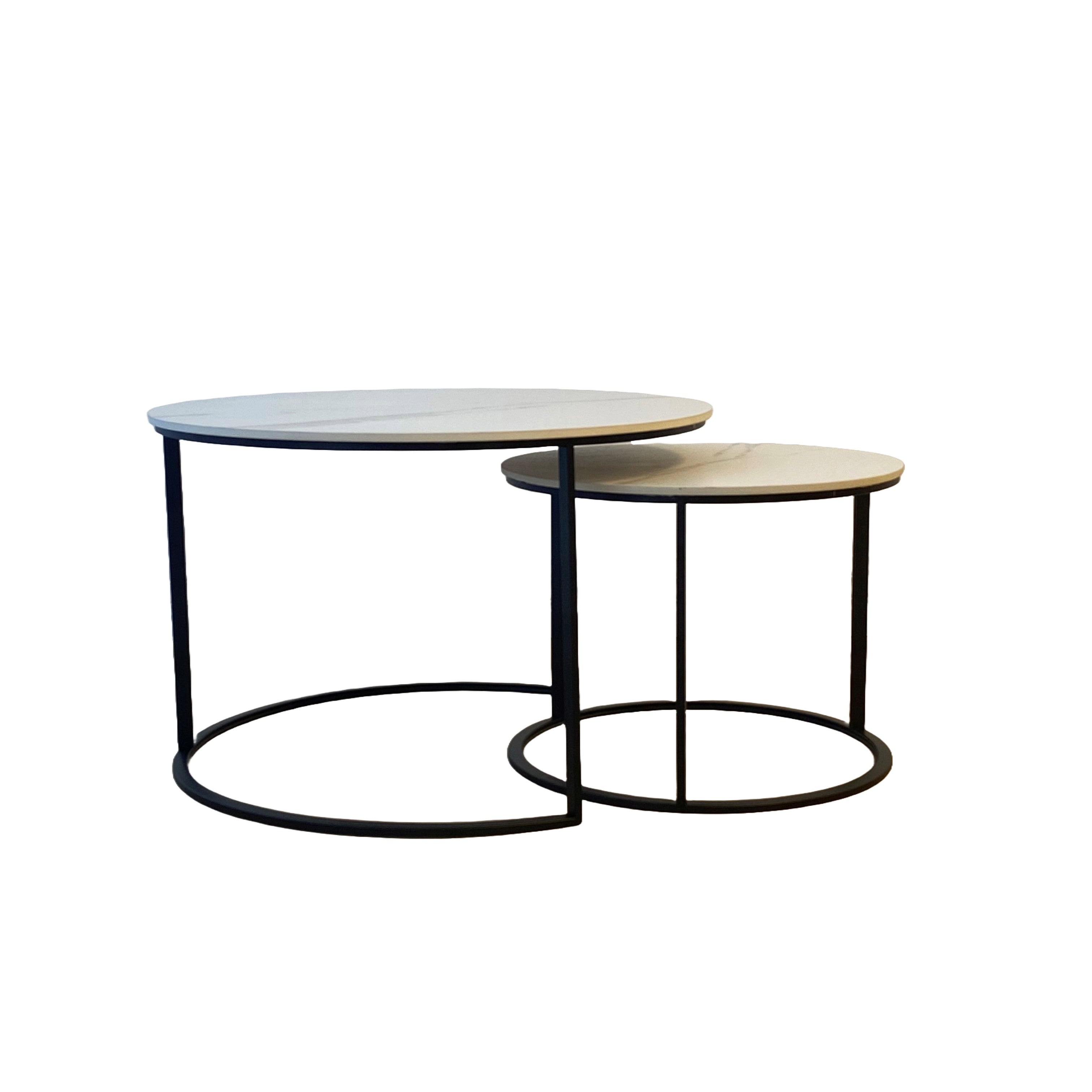 Serena Round Nesting Coffee Tables