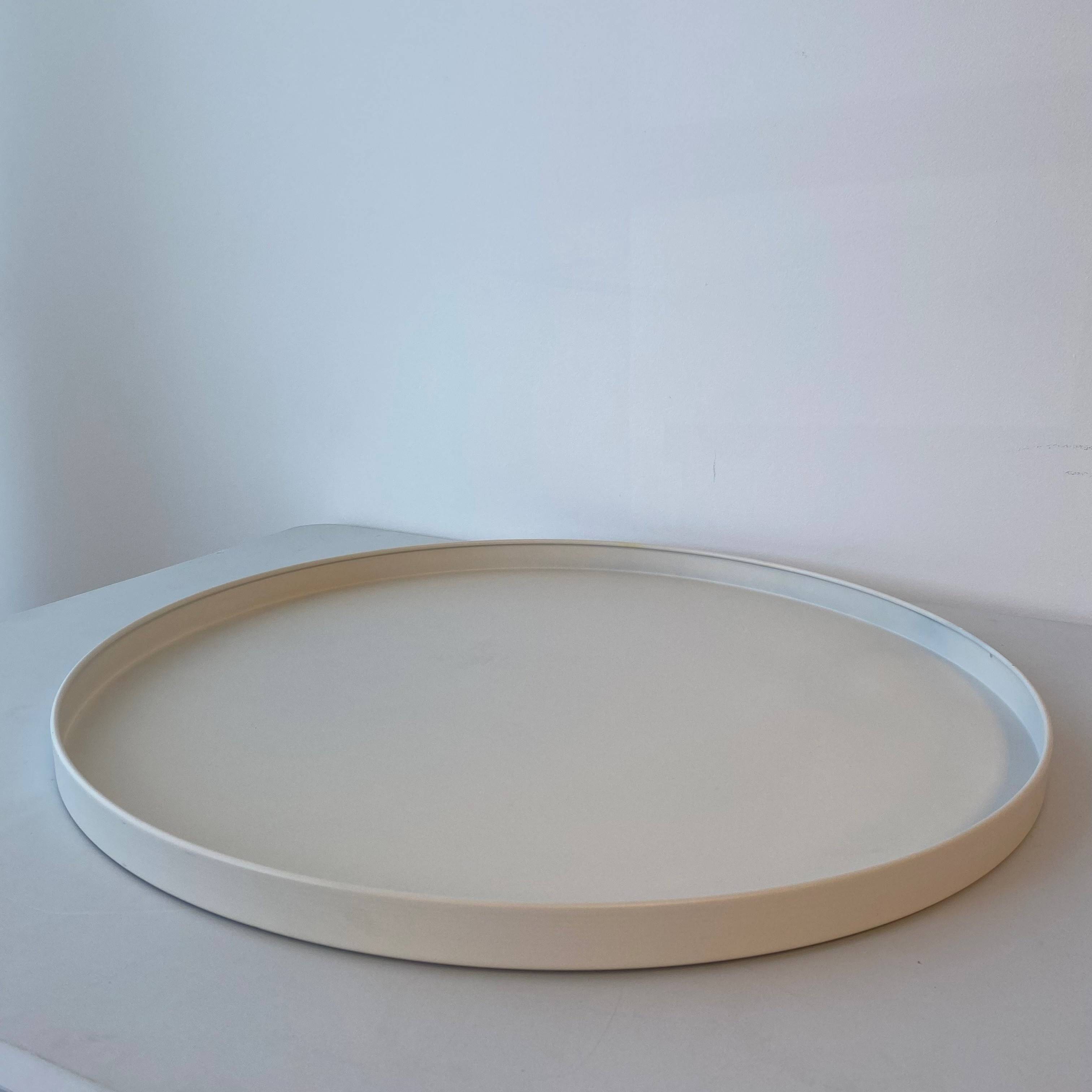 Bianca Metal Tray, Set of 3 Sand 60/50/40 cm