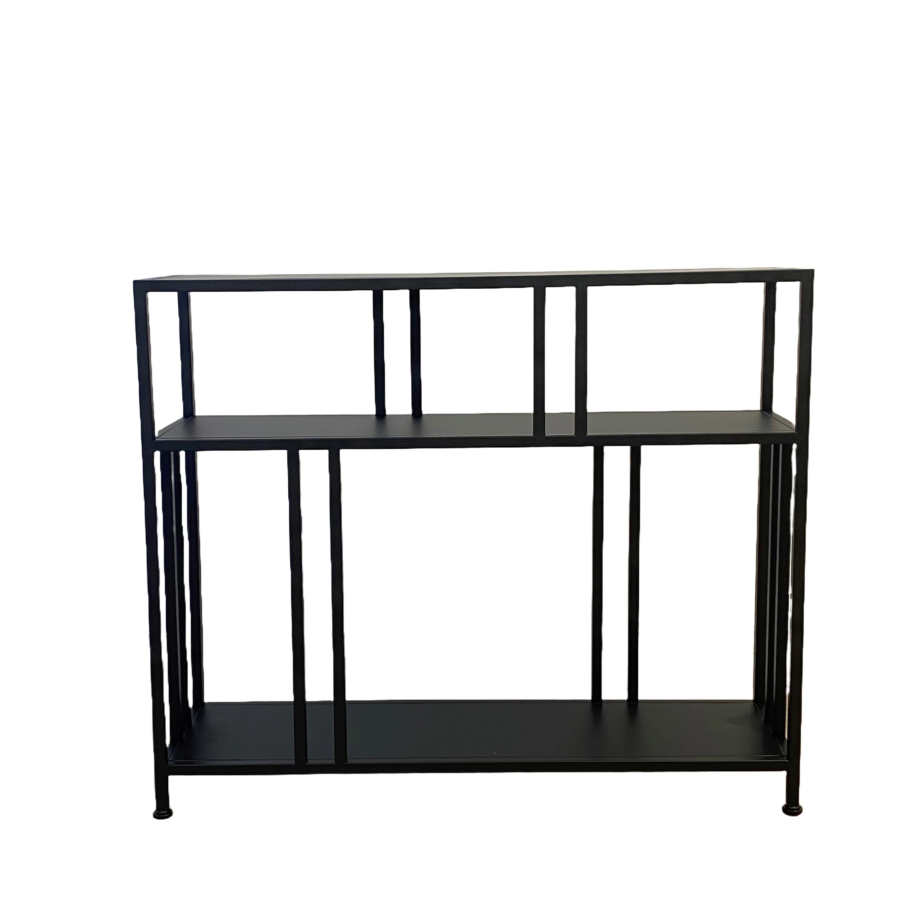 Lorenzo Metal Small Space Console Table 90x25x75 cm