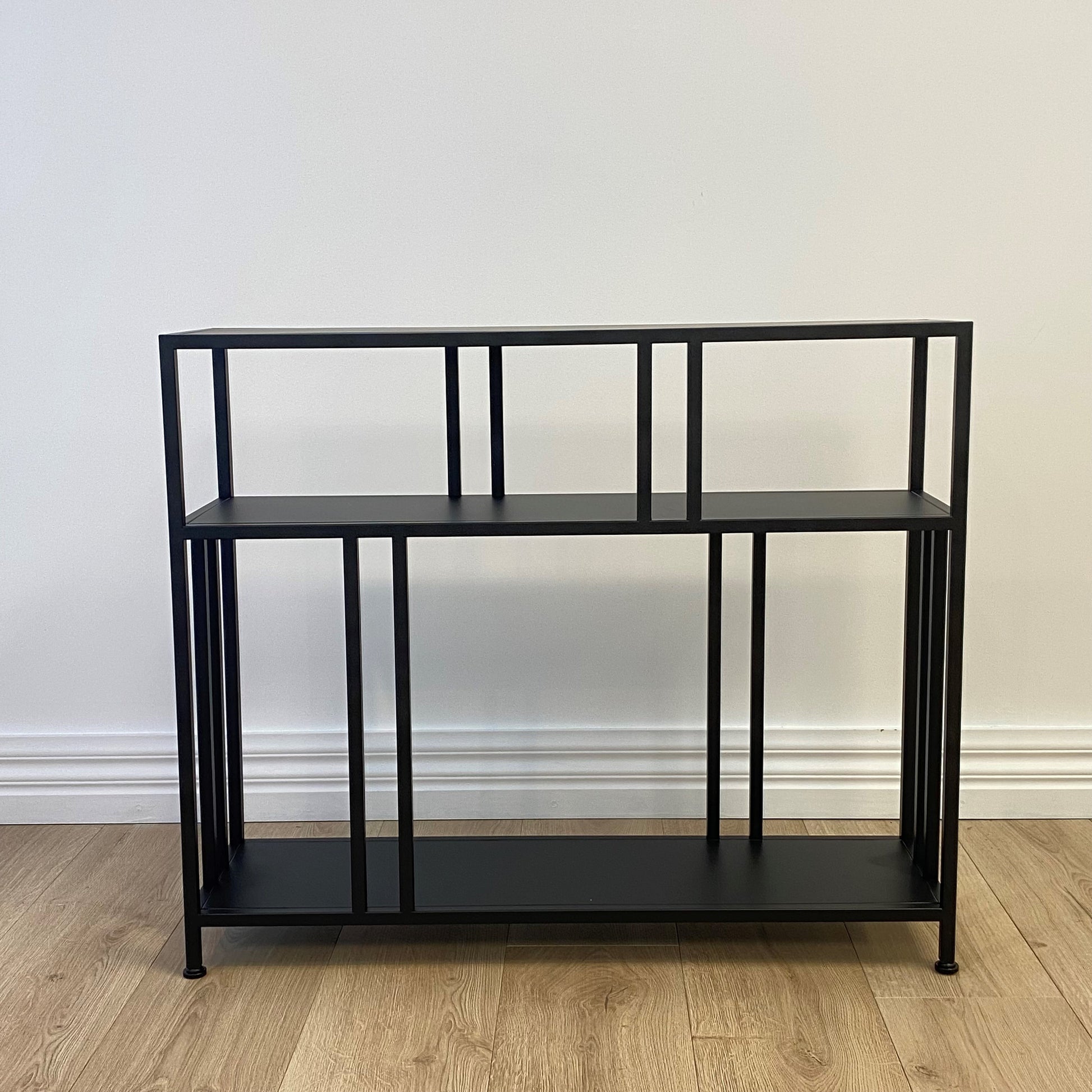 Lorenzo Metal Small Space Console Table 90x25x75 cm